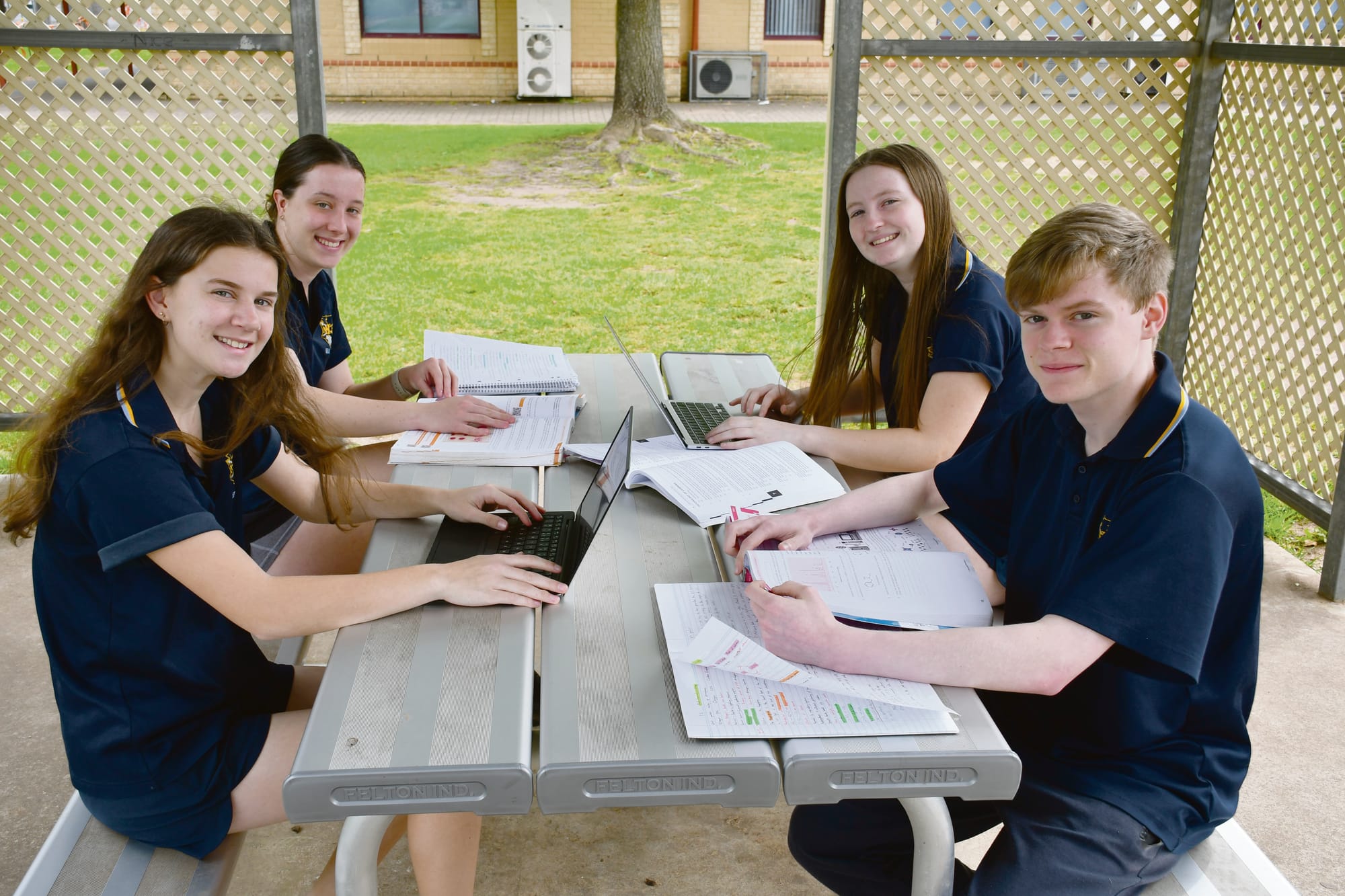 Year 12 students in Barossa preparing for exam time