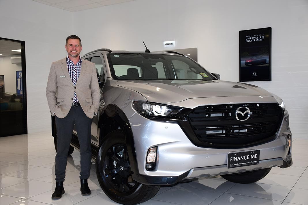 The Mazda BT-50 beast brings its brawn to the Barossa