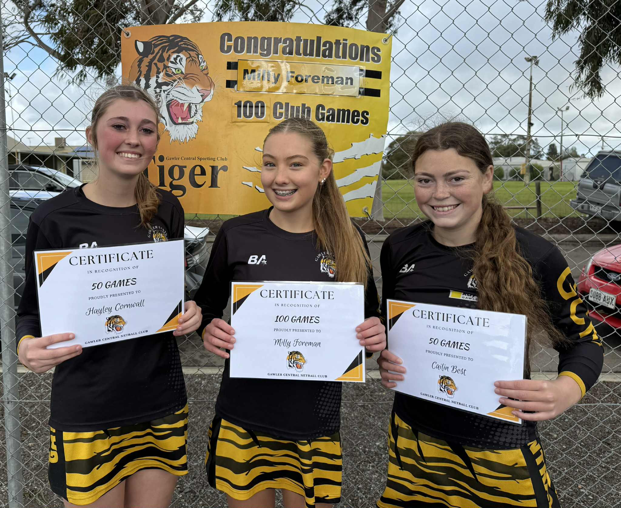 Tiger Trio hits milestones