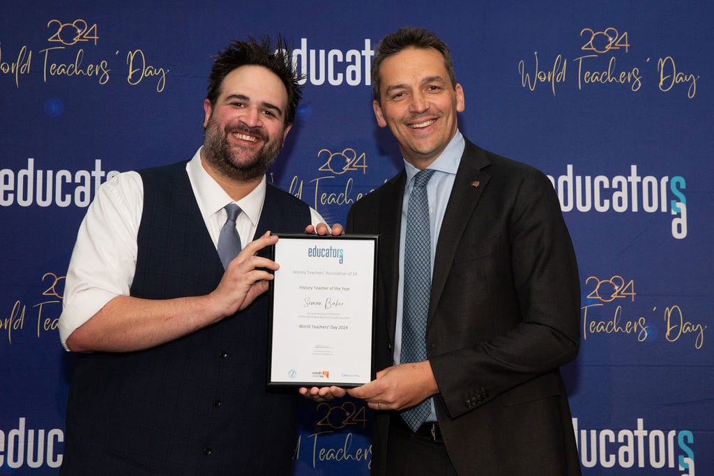 A passion for history sees teacher awarded