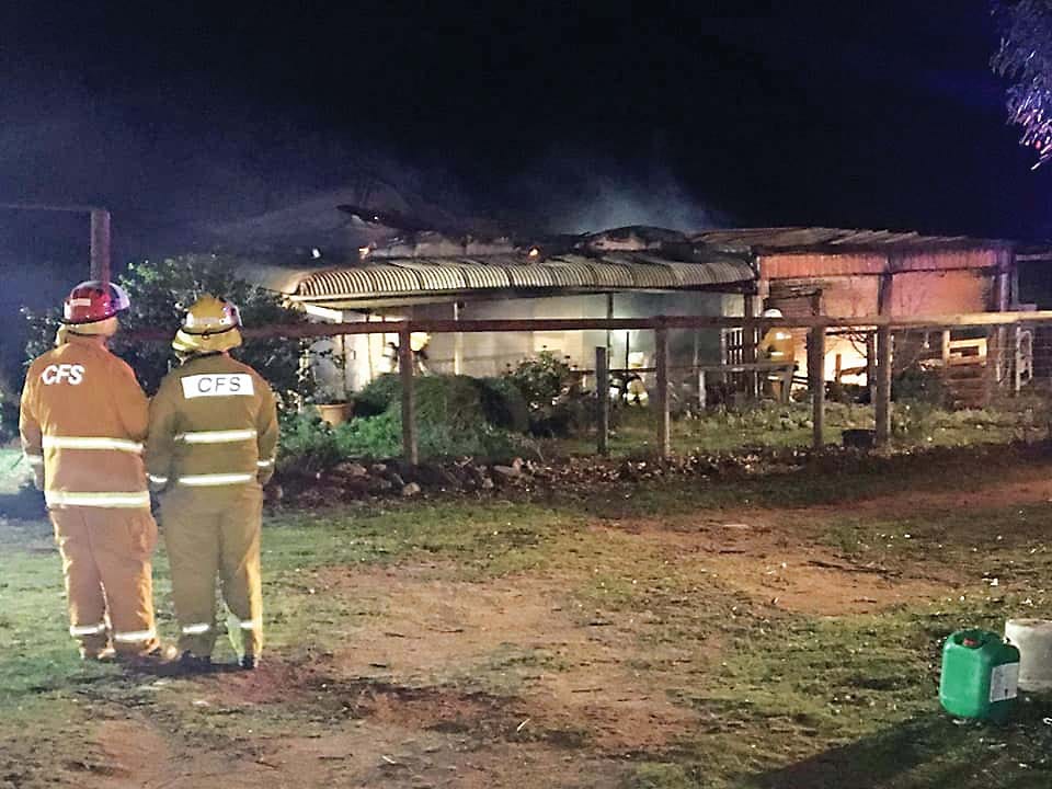 Fire destroys Mount Pleasant home