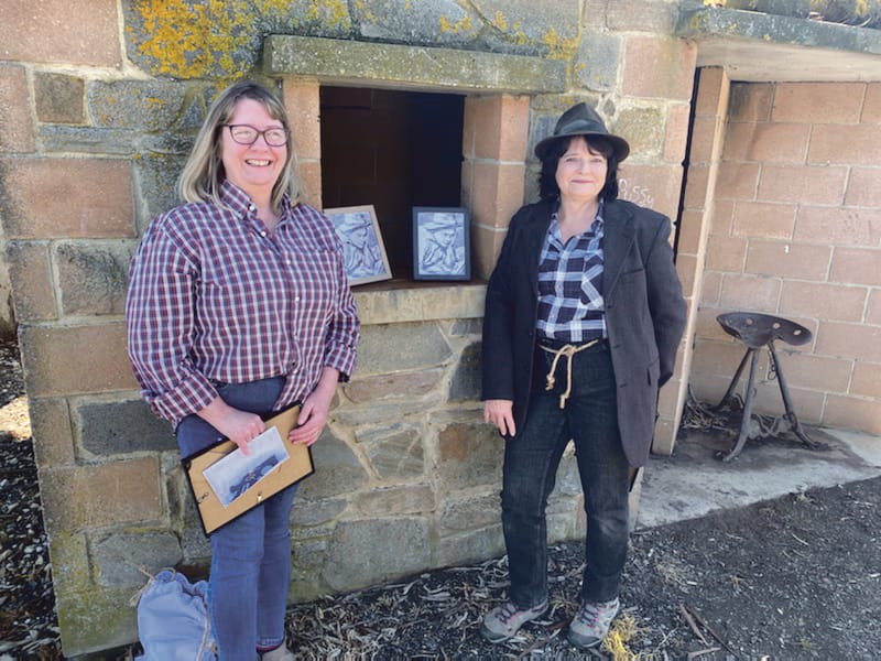 Wooden animal sculptures re-dedicated to Rex Amber in Mount Pleasant