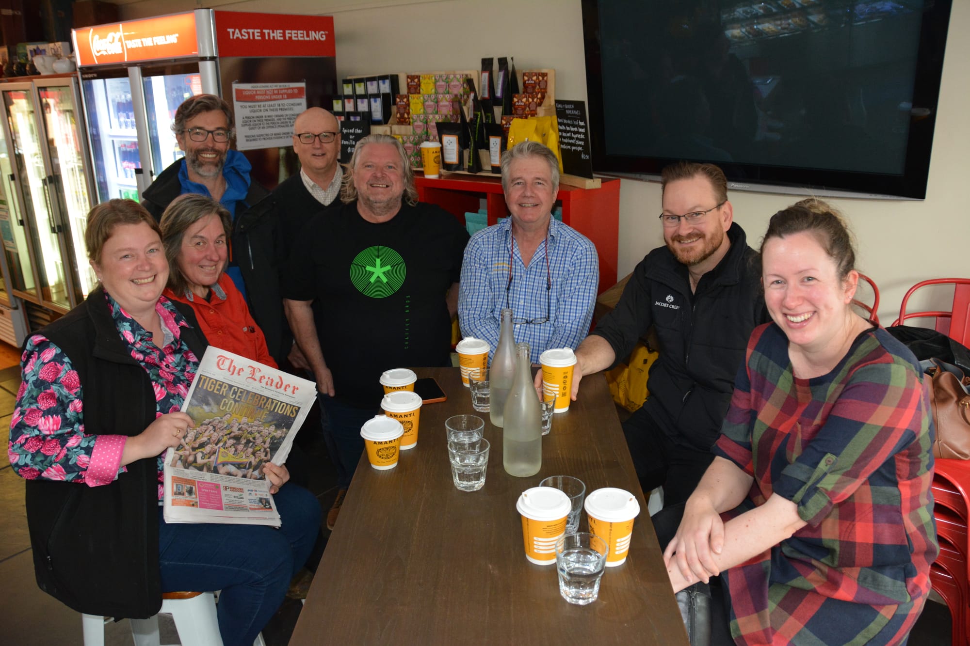 The Leader helps to keep local group connected