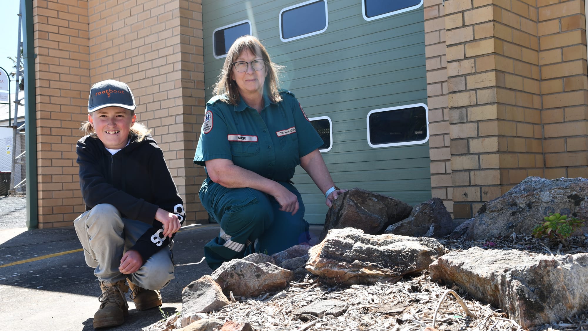First aid for Eudunda's SAAS garden