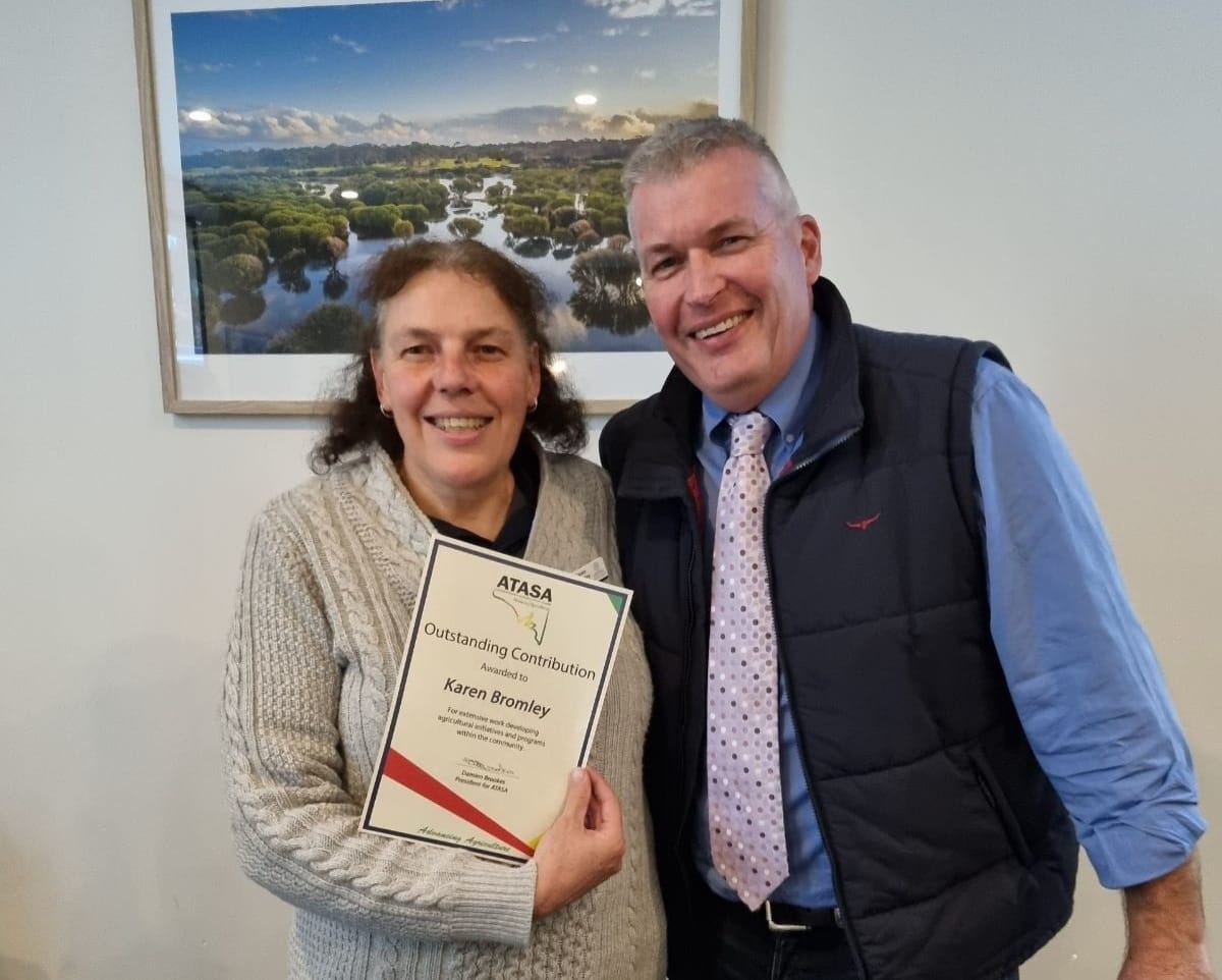 Kapunda ag teacher top of the class