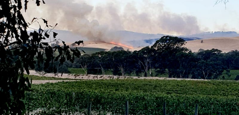 Fire too close to home