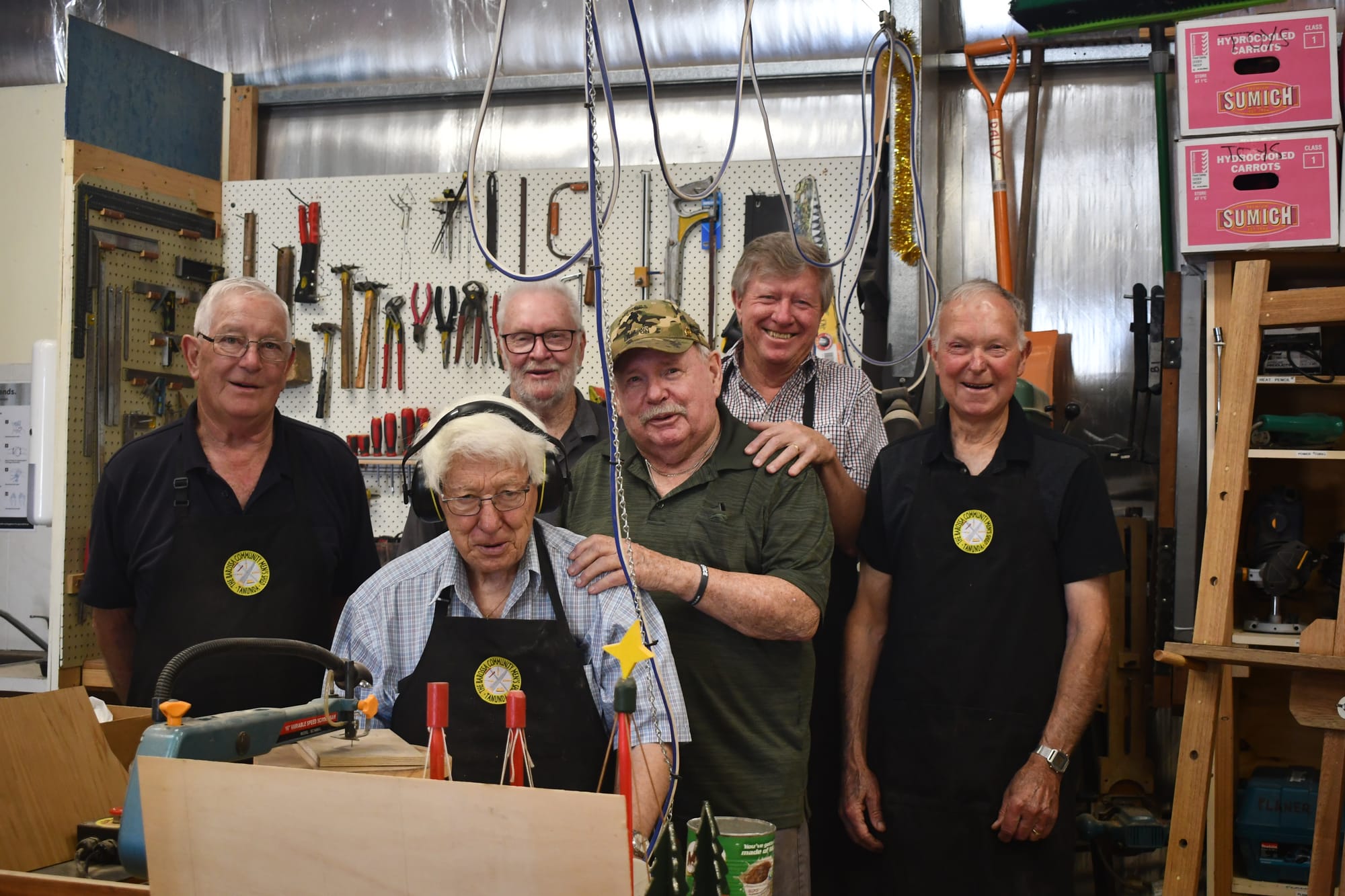 Crafting friendships at Tanunda Men's Shed