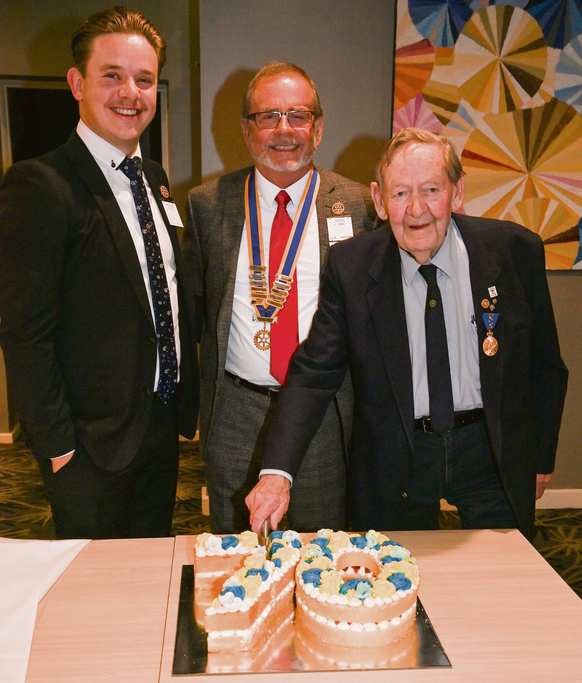 Gawler Rotary Club honours Dr. Bruce Eastick