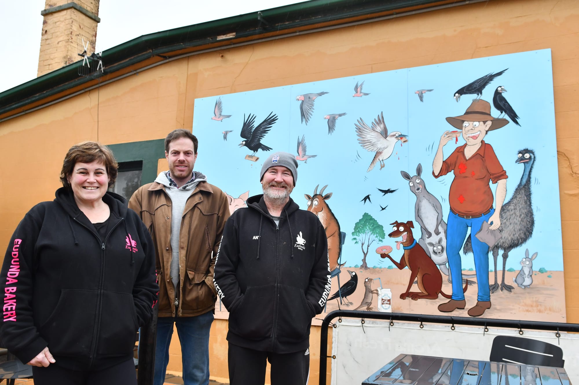 Bakery cartoons draw the eye at Eudunda