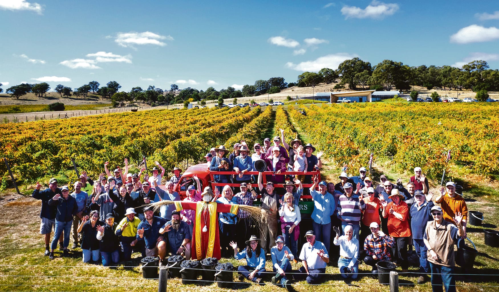 Celebrating a first vintage