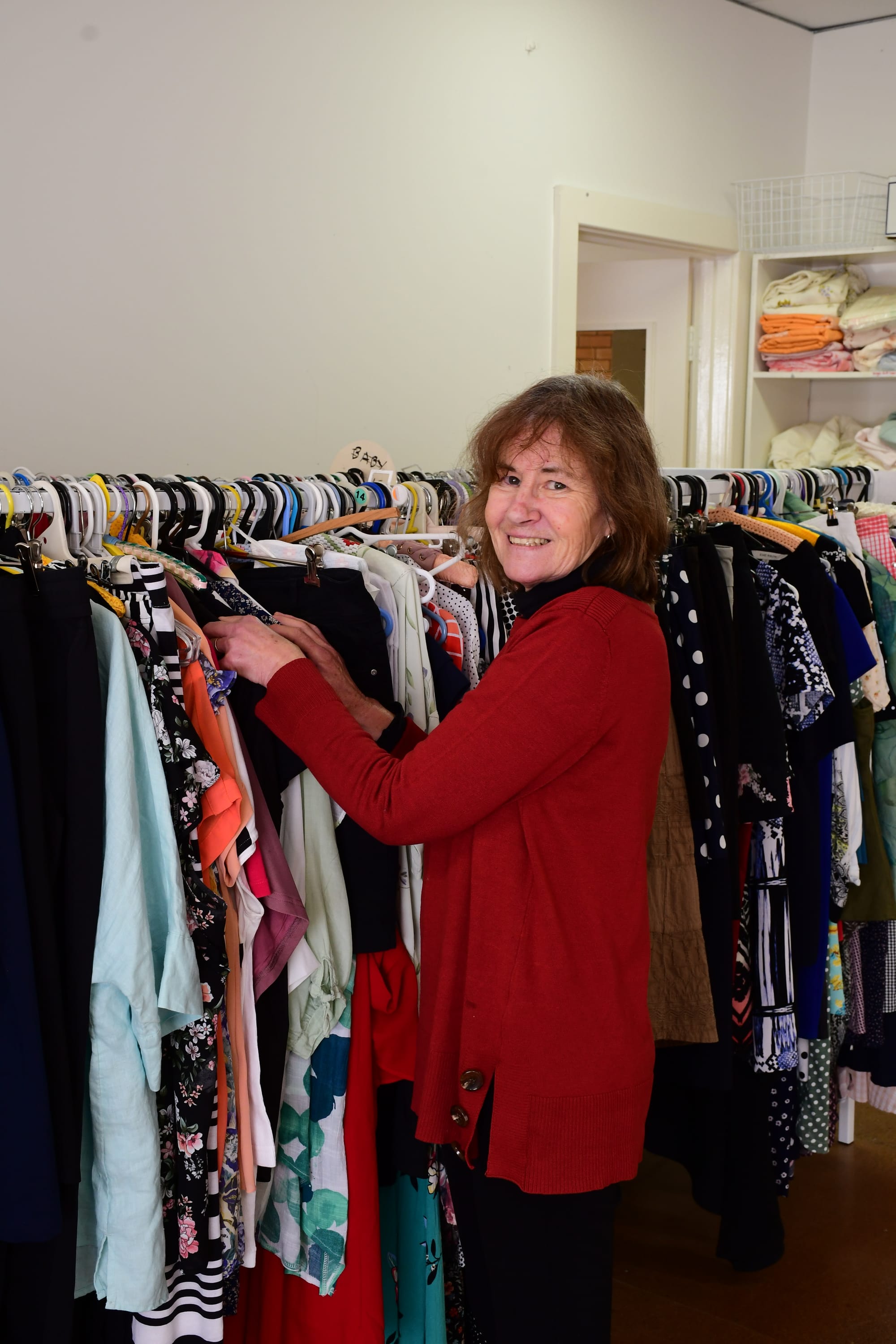 Quiet achiever moves mountains (of clothes)