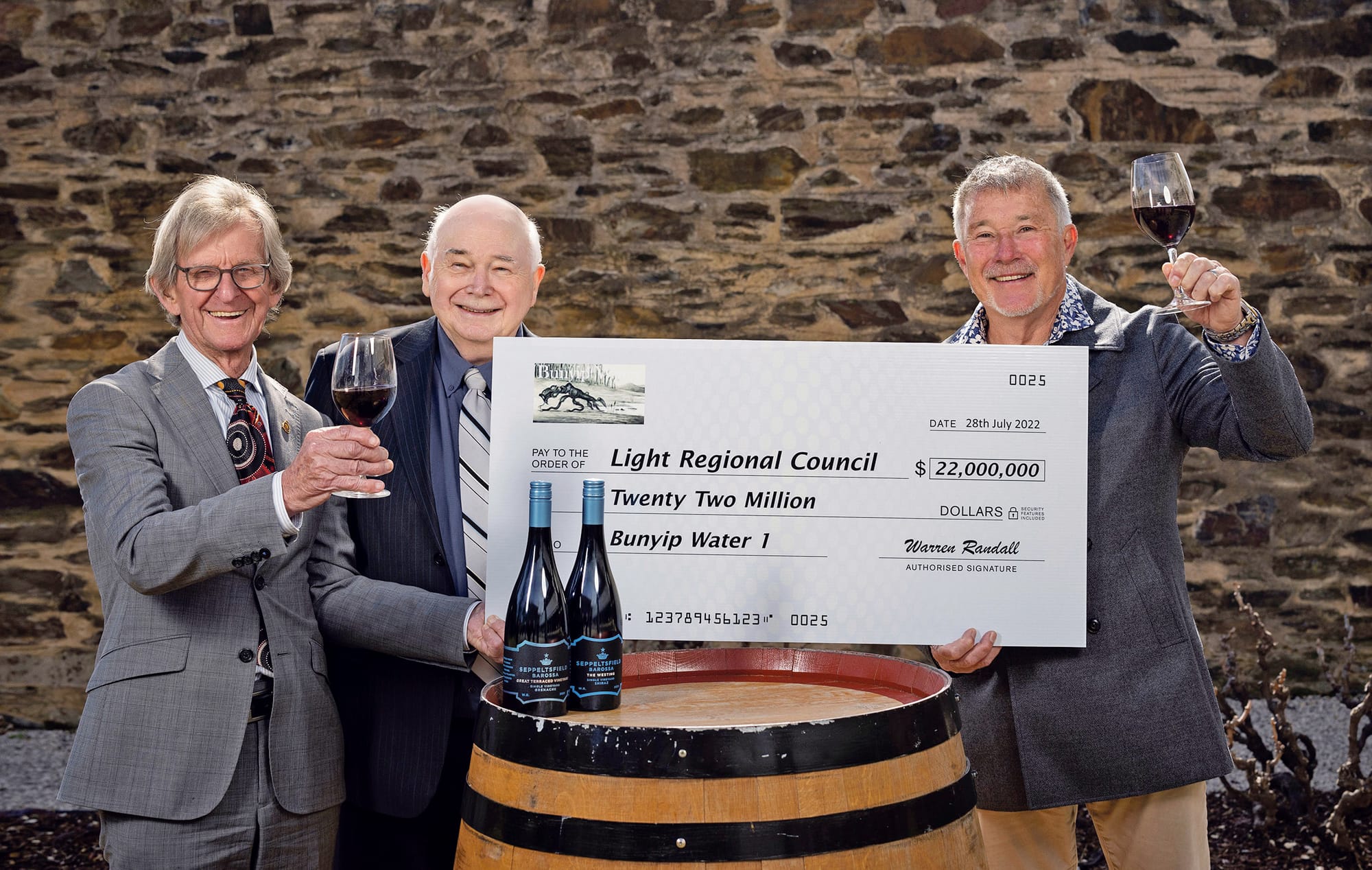 Seppeltsfield acquires Bunyip Water