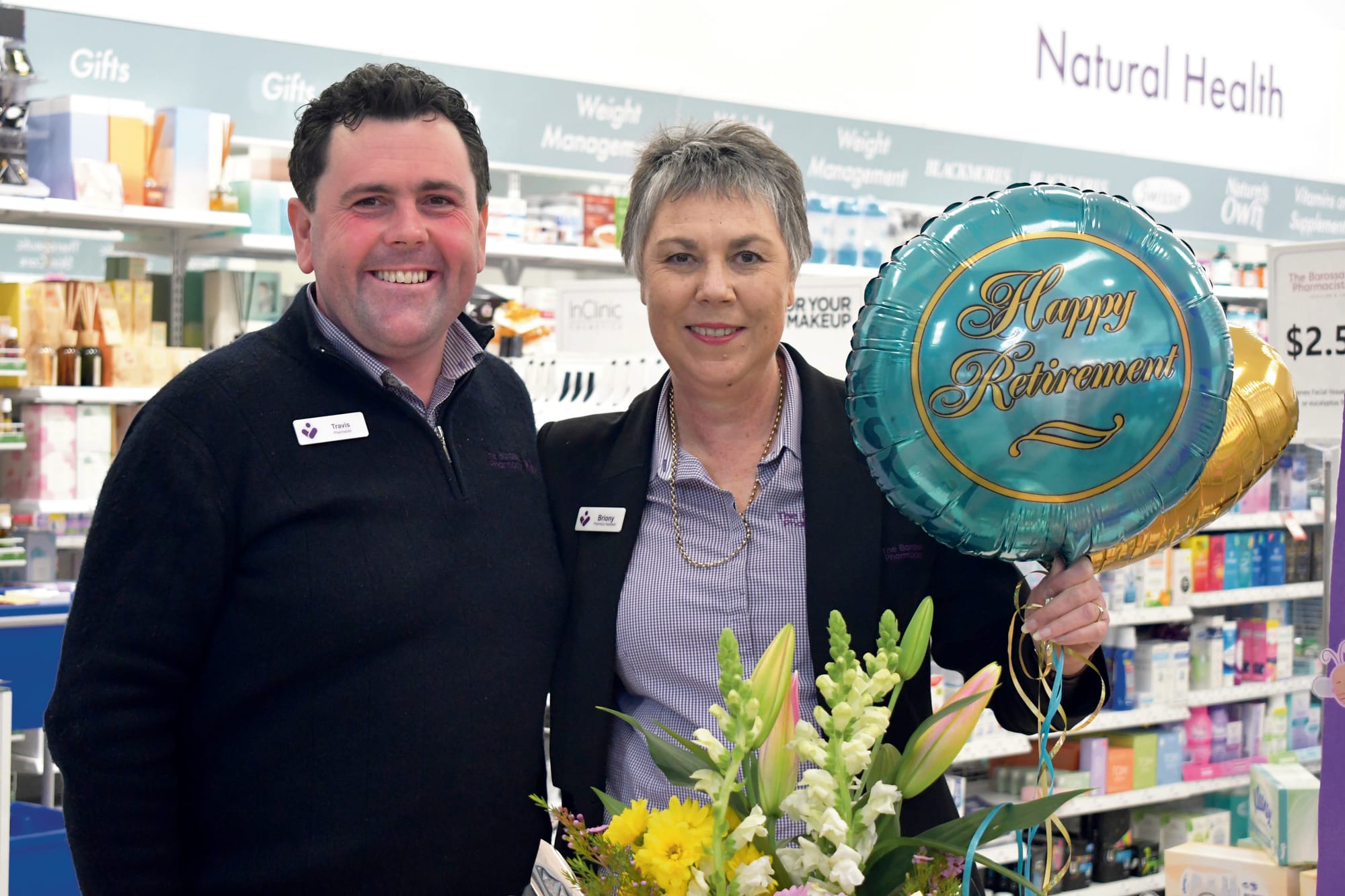 Briony retires after 46 years’ service