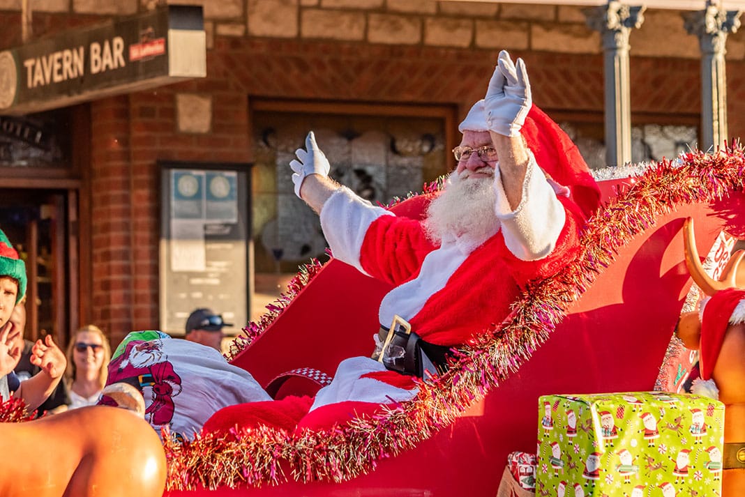 Oh, what fun it is to ride in a Barossa Christmas sleigh!