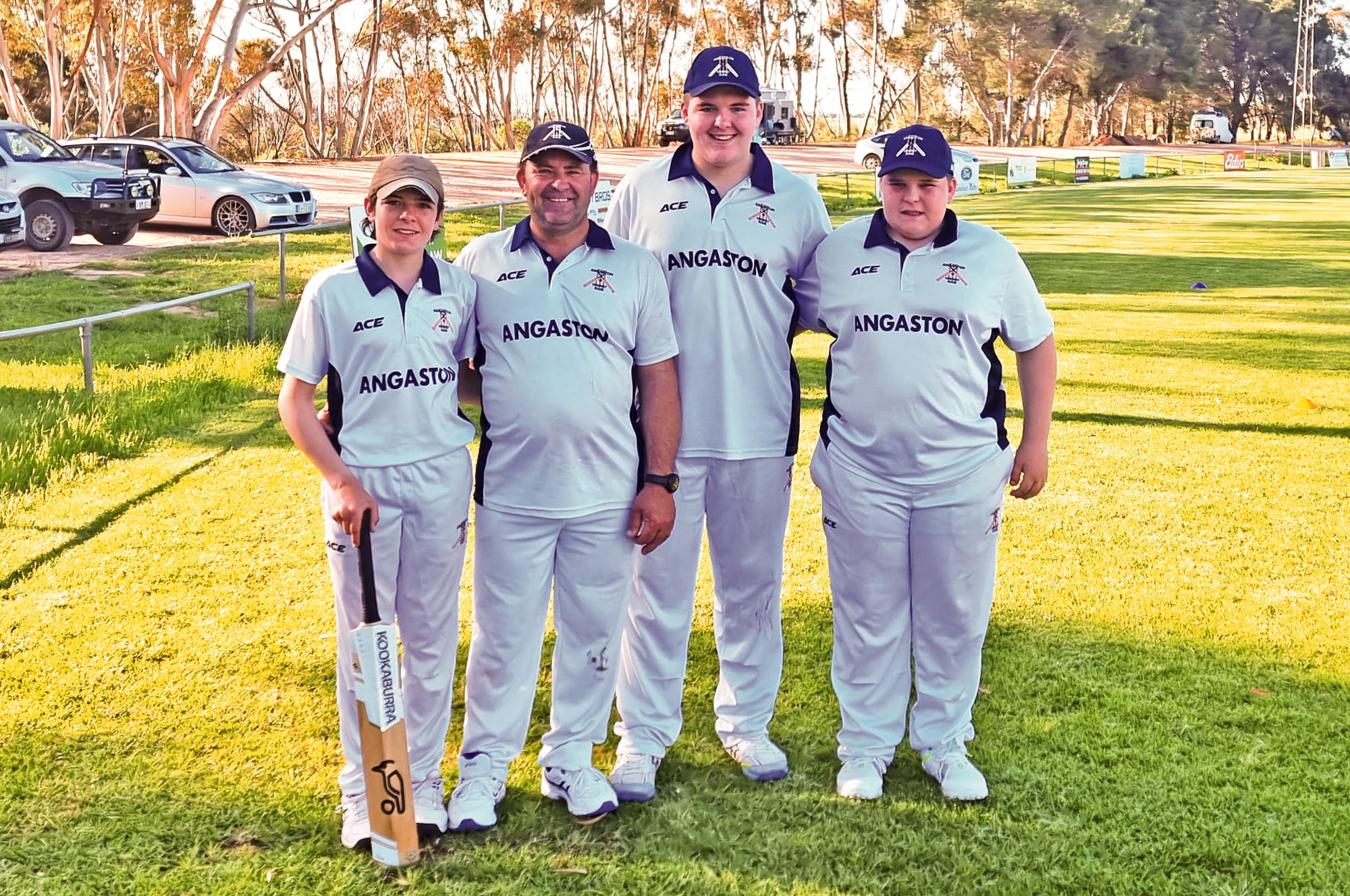 Father and three sons represent Angaston