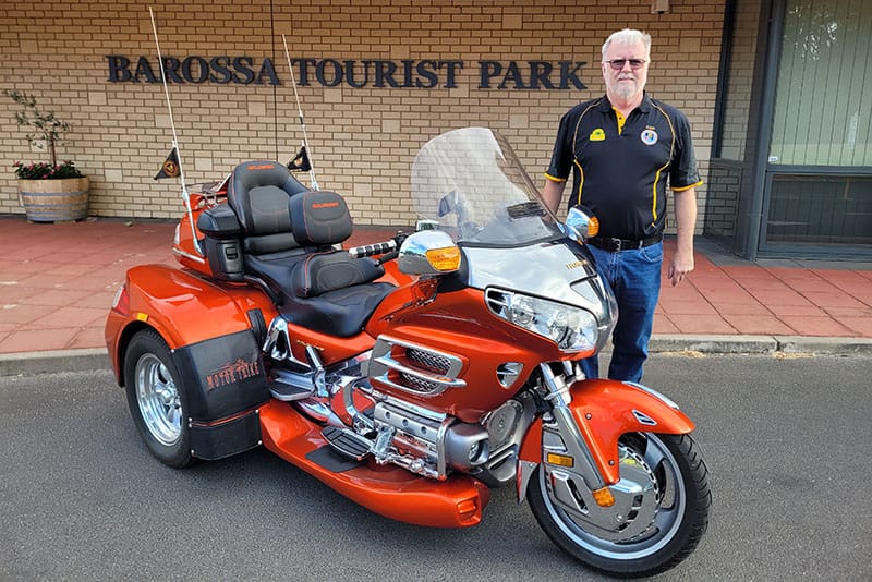 Goldwing revving up for a big Barossa weekend