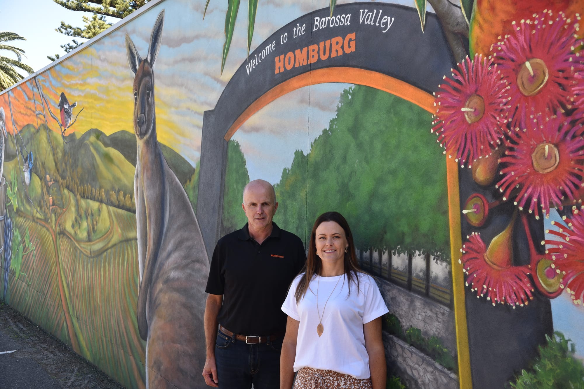 Homburg mural a sight worth seeing at Tanunda