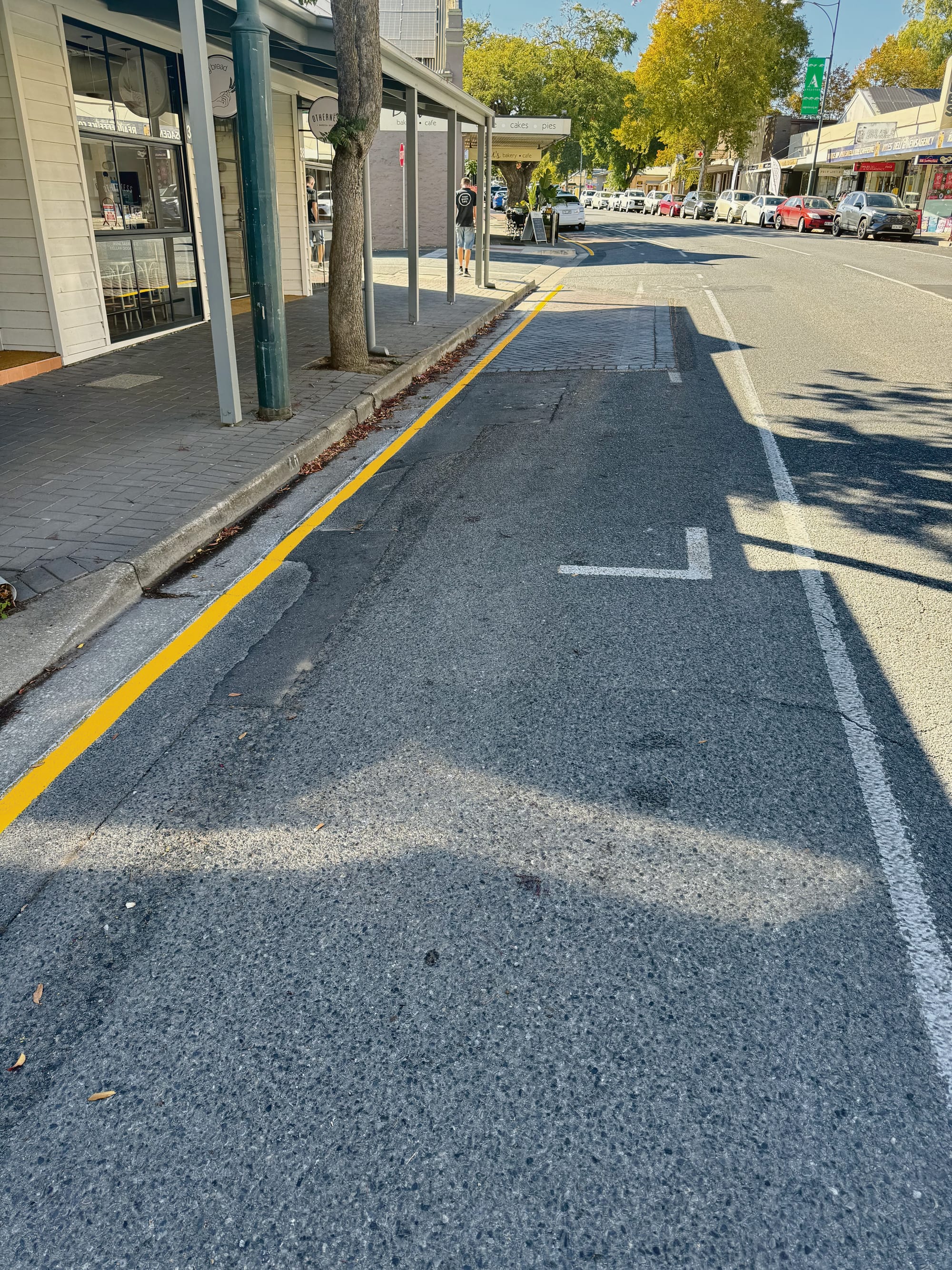 Car park conversations at Angaston