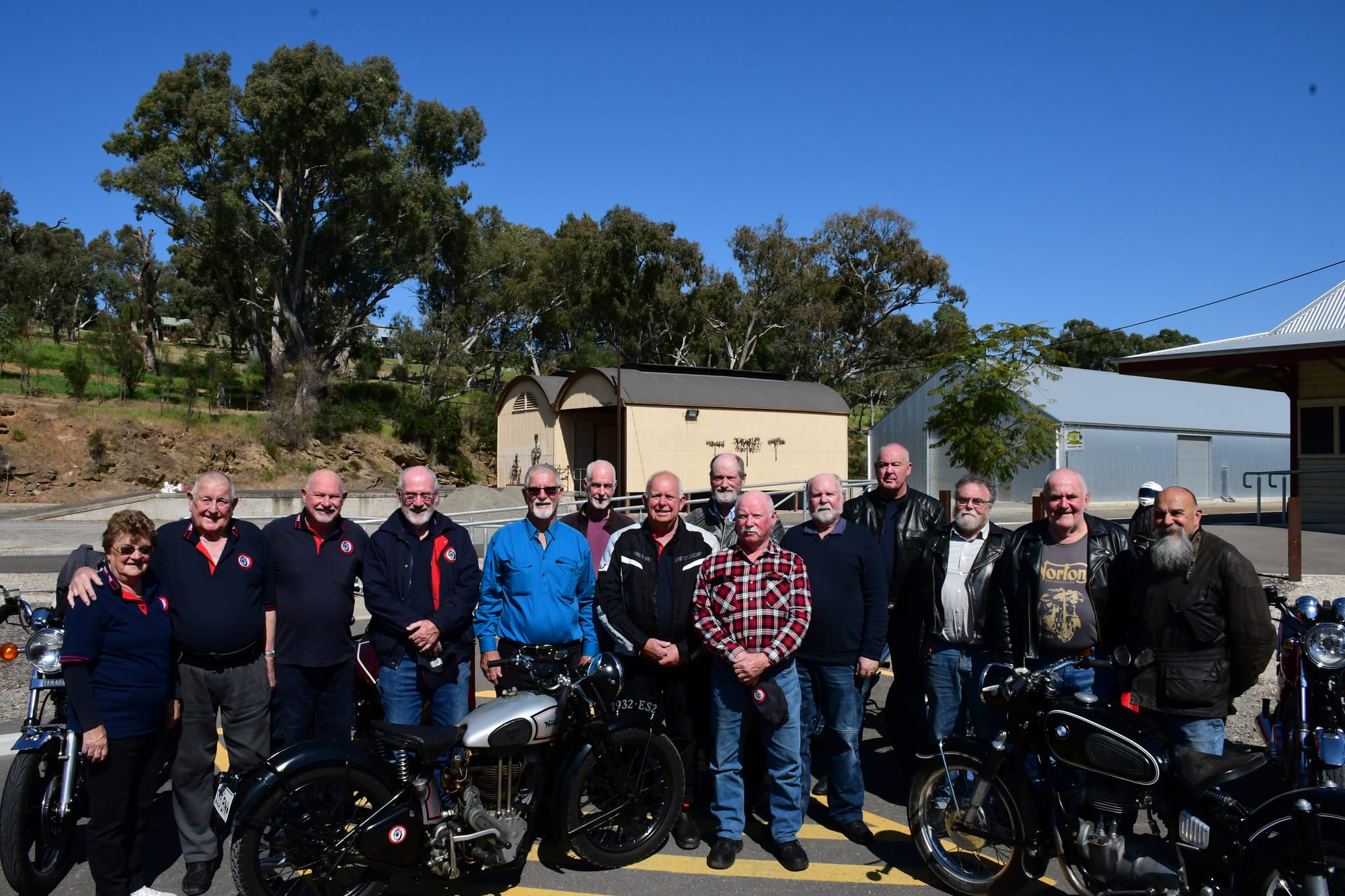 Classic Motorcyle enthusiasts gather for Club’s Annual Rally