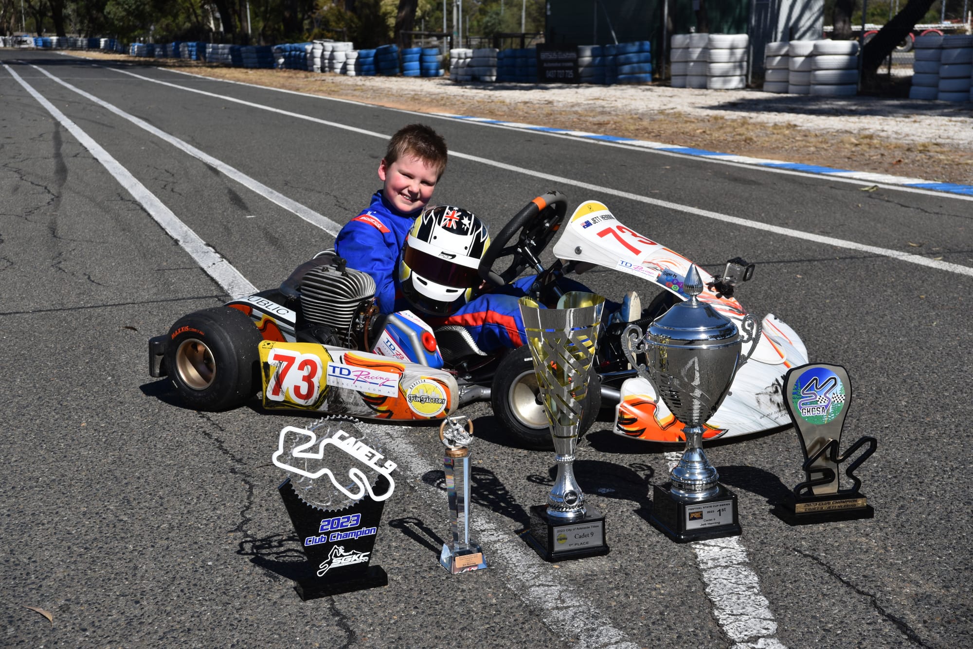 Go-Karter was born to drive