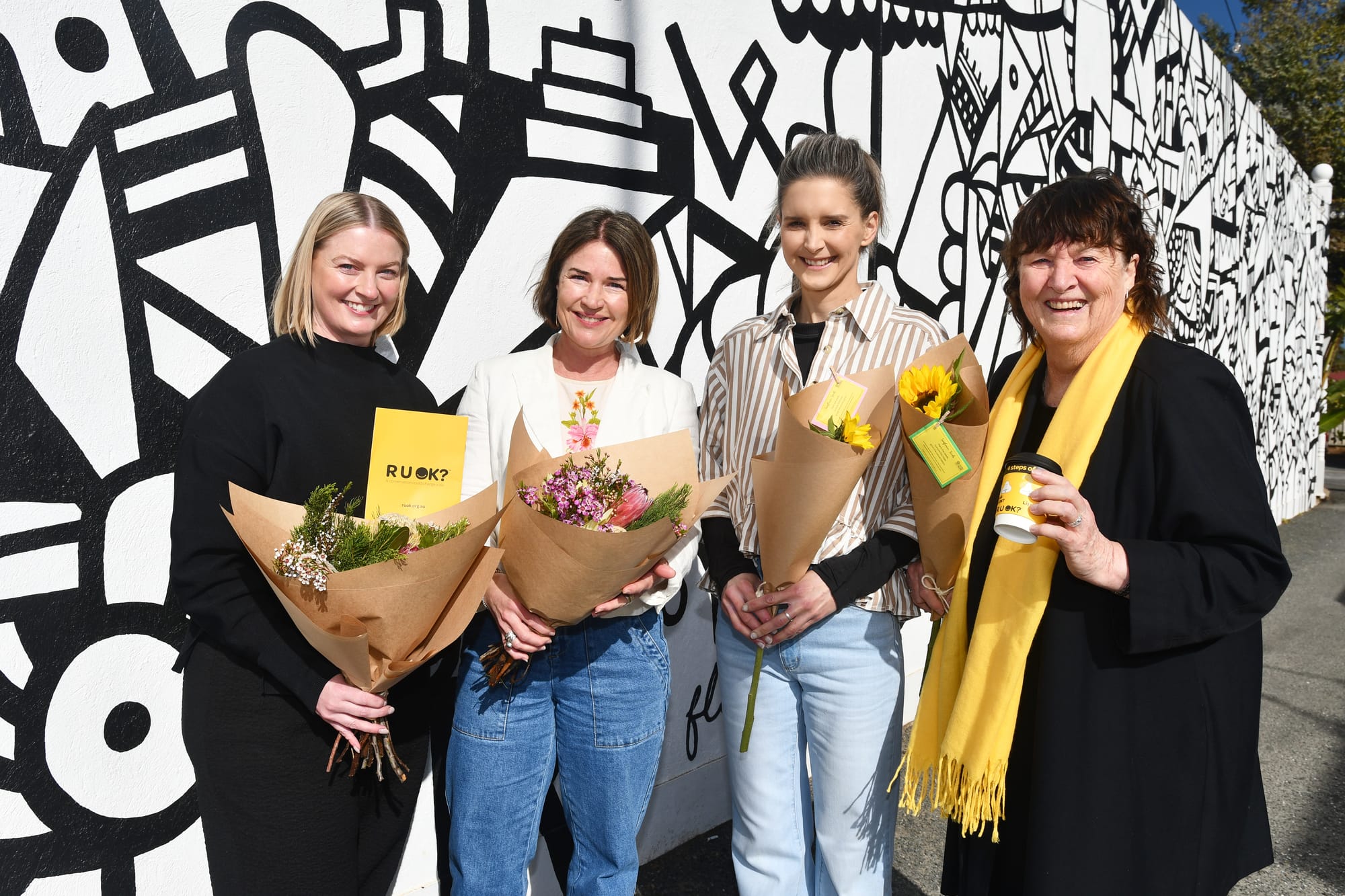 Ben's Bunch brings colour to R U OK? Day