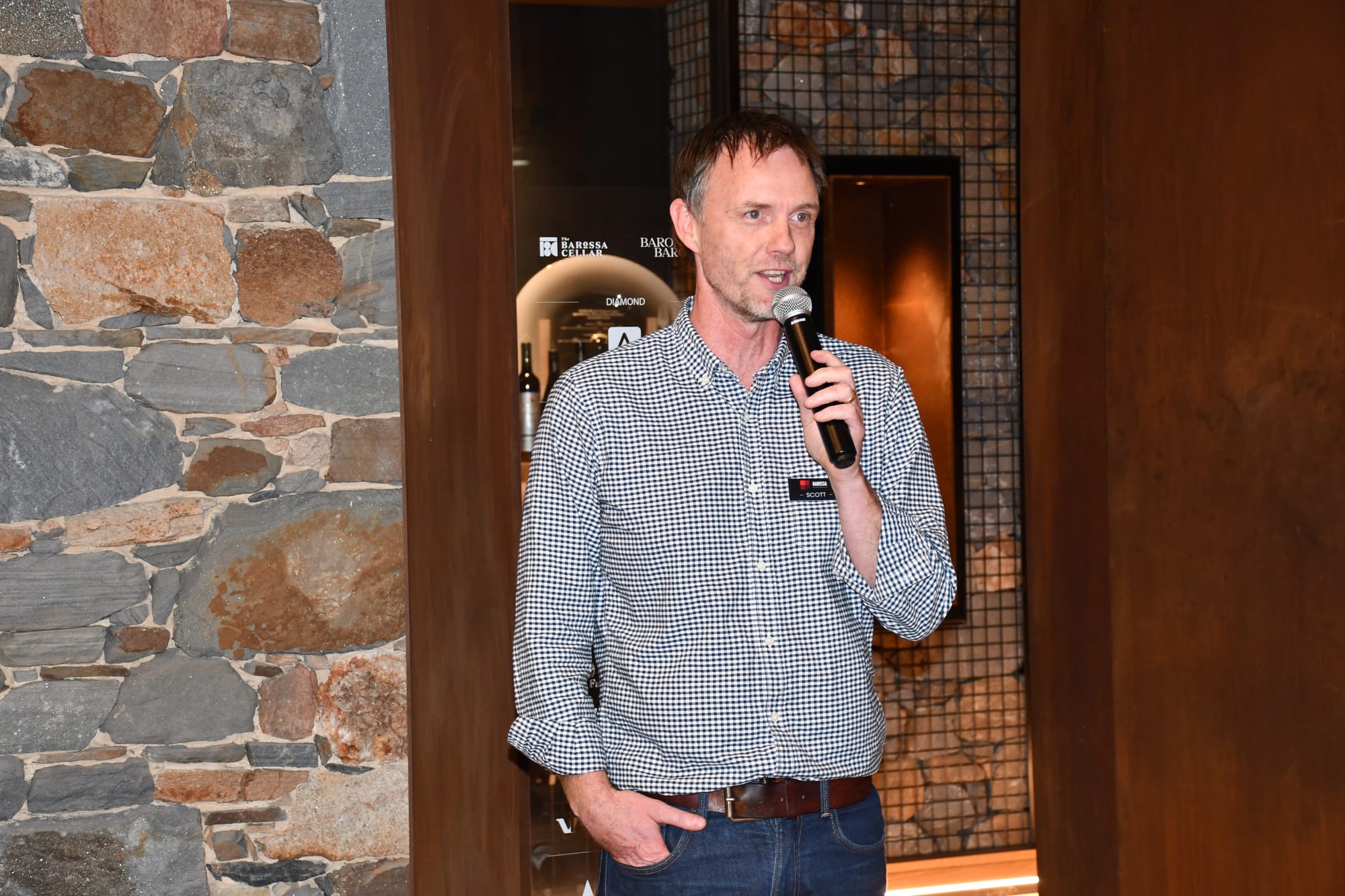 CEO of Barossa Australia, Scott Hazeldine.