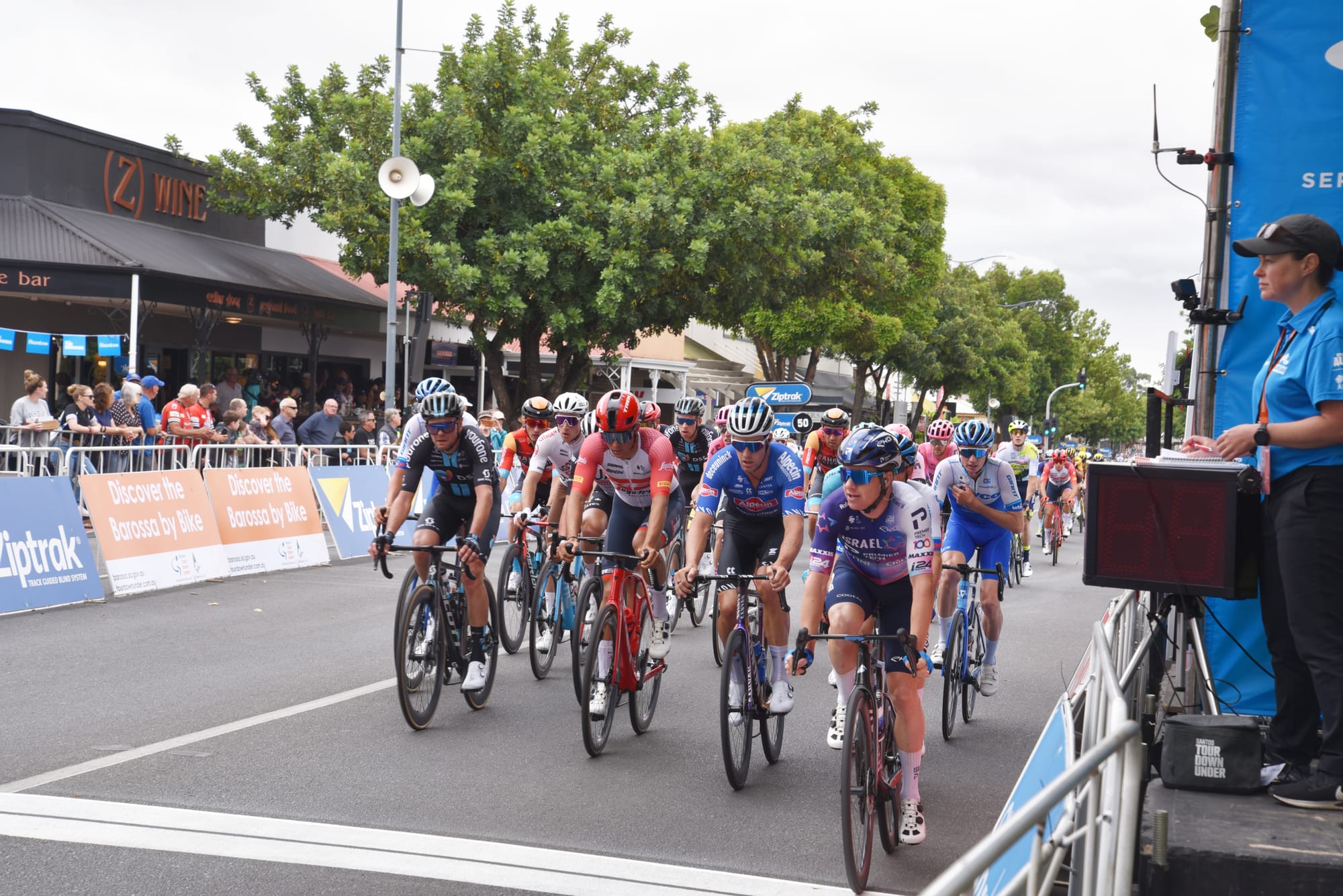 Tour Down Under to pass Barossa Park