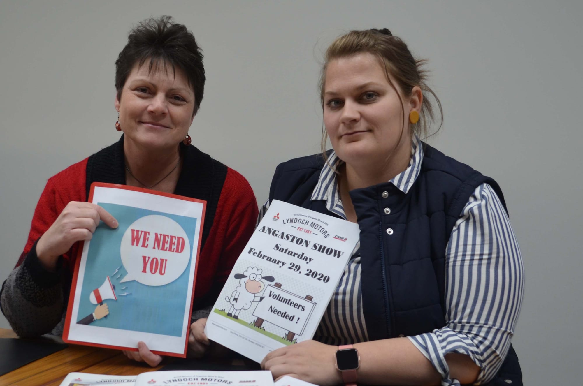 Plea for show volunteers