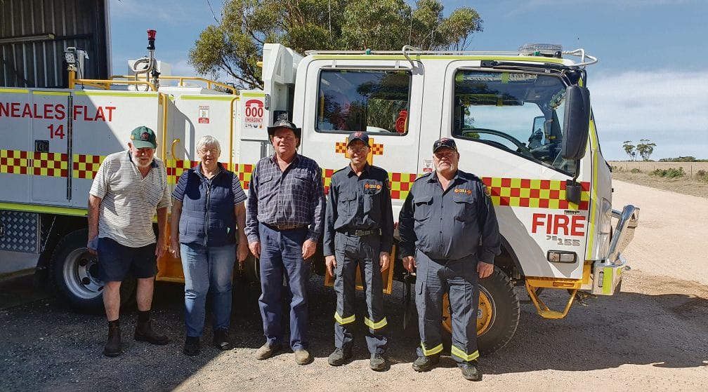 New truck for Neales Flat CFS