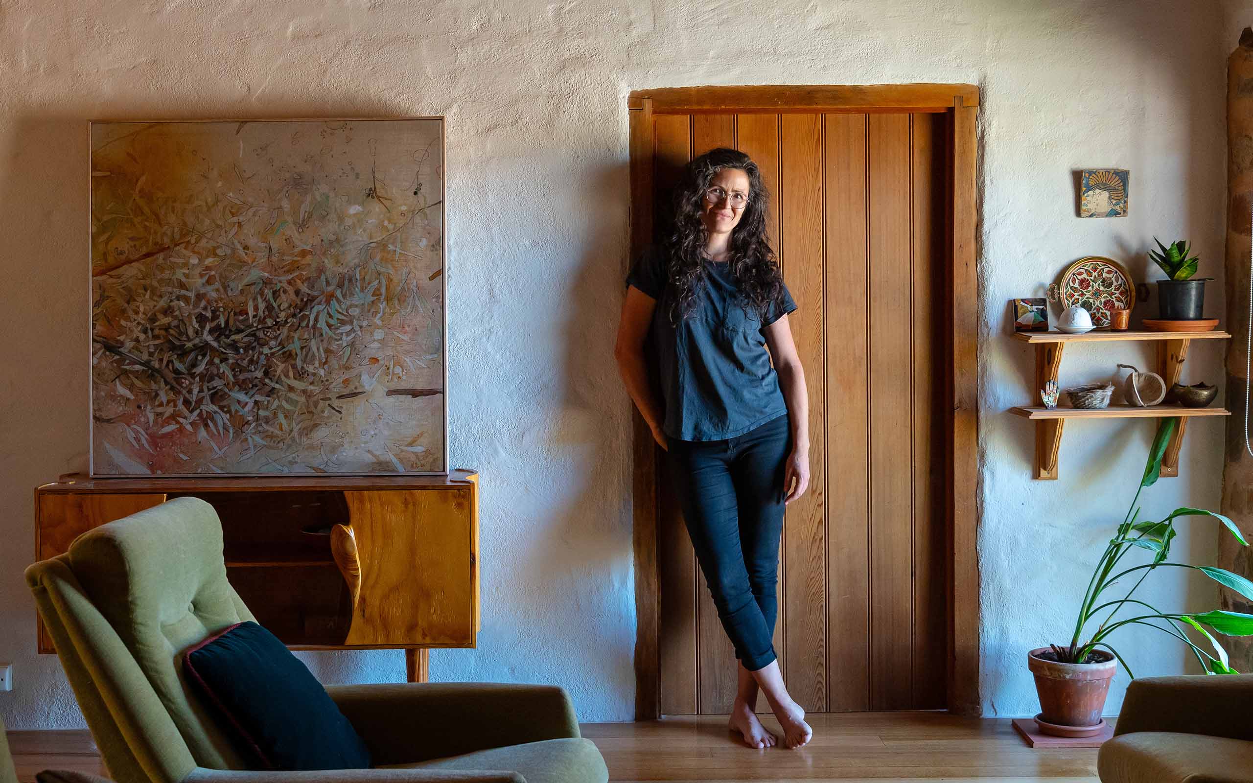 Painting a life in the country