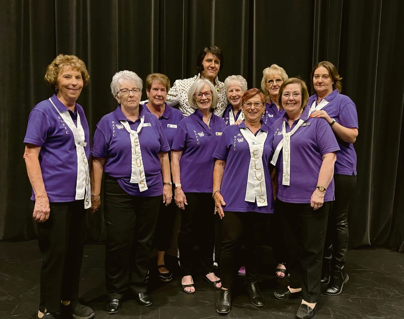 Elvis lights up the Barossa