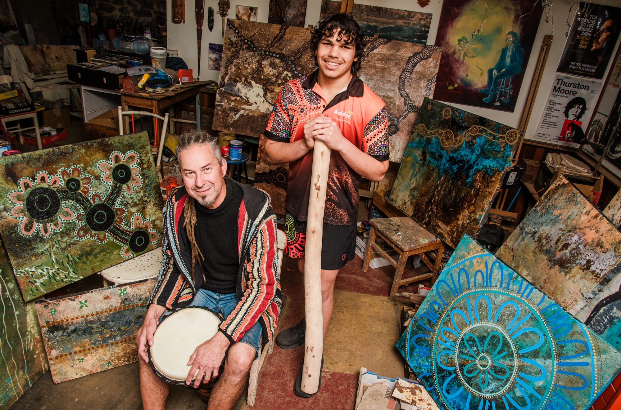 An artistic collaboration built on trust