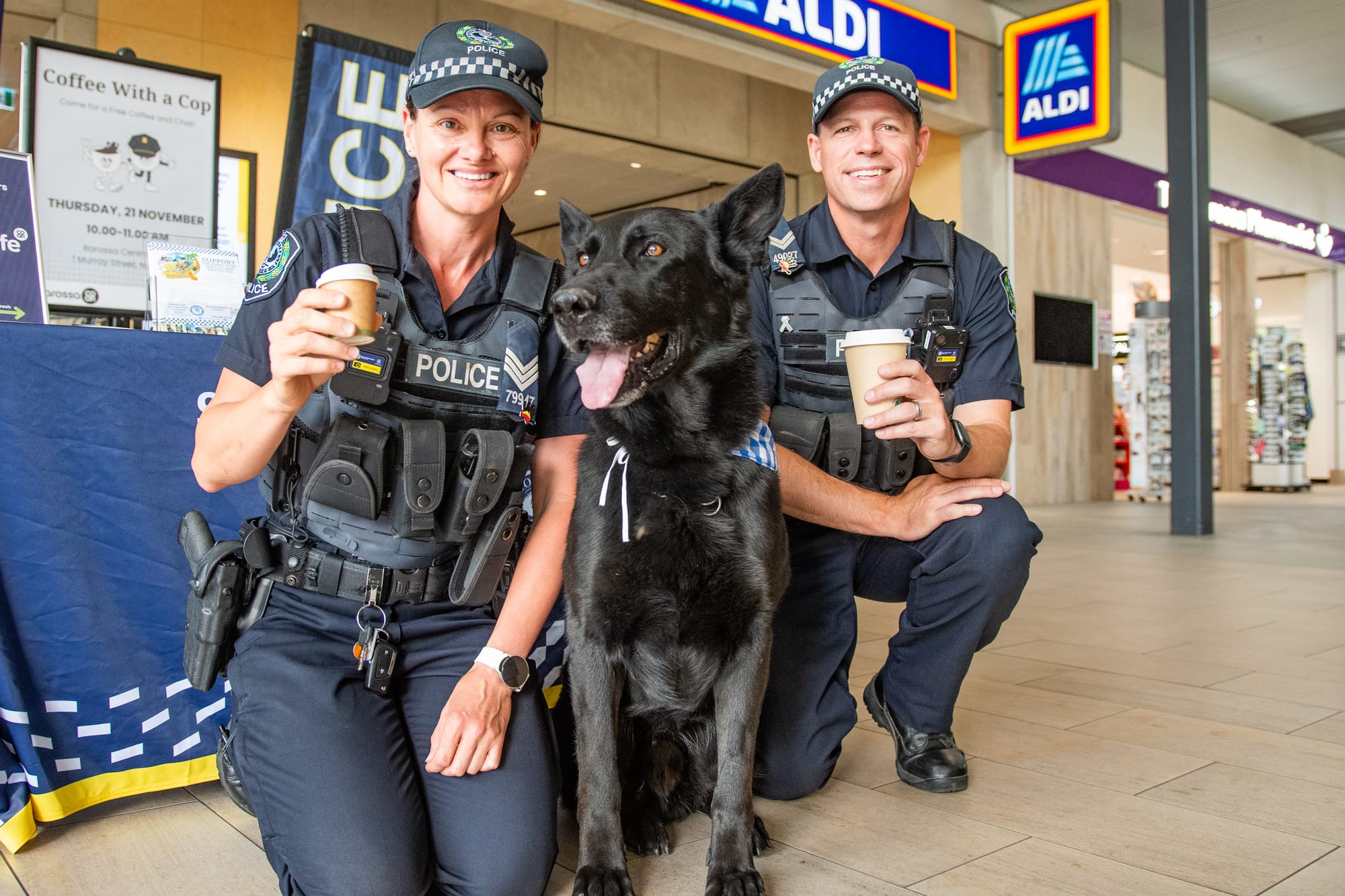 ‘Coffee with a Cop’ - with a difference