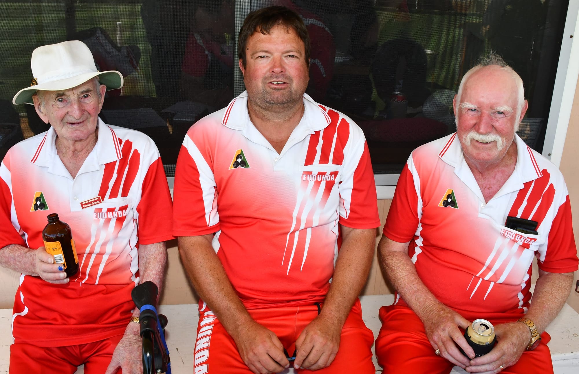 Gordon Schutz, Kym Schutz and Preston Eva.