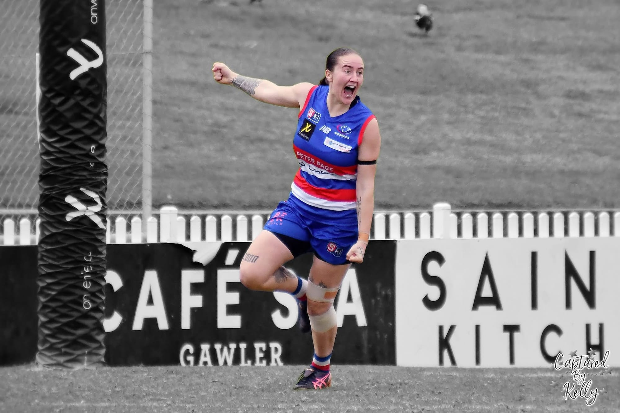 Katelyn SANFLW’s goal kicking champ