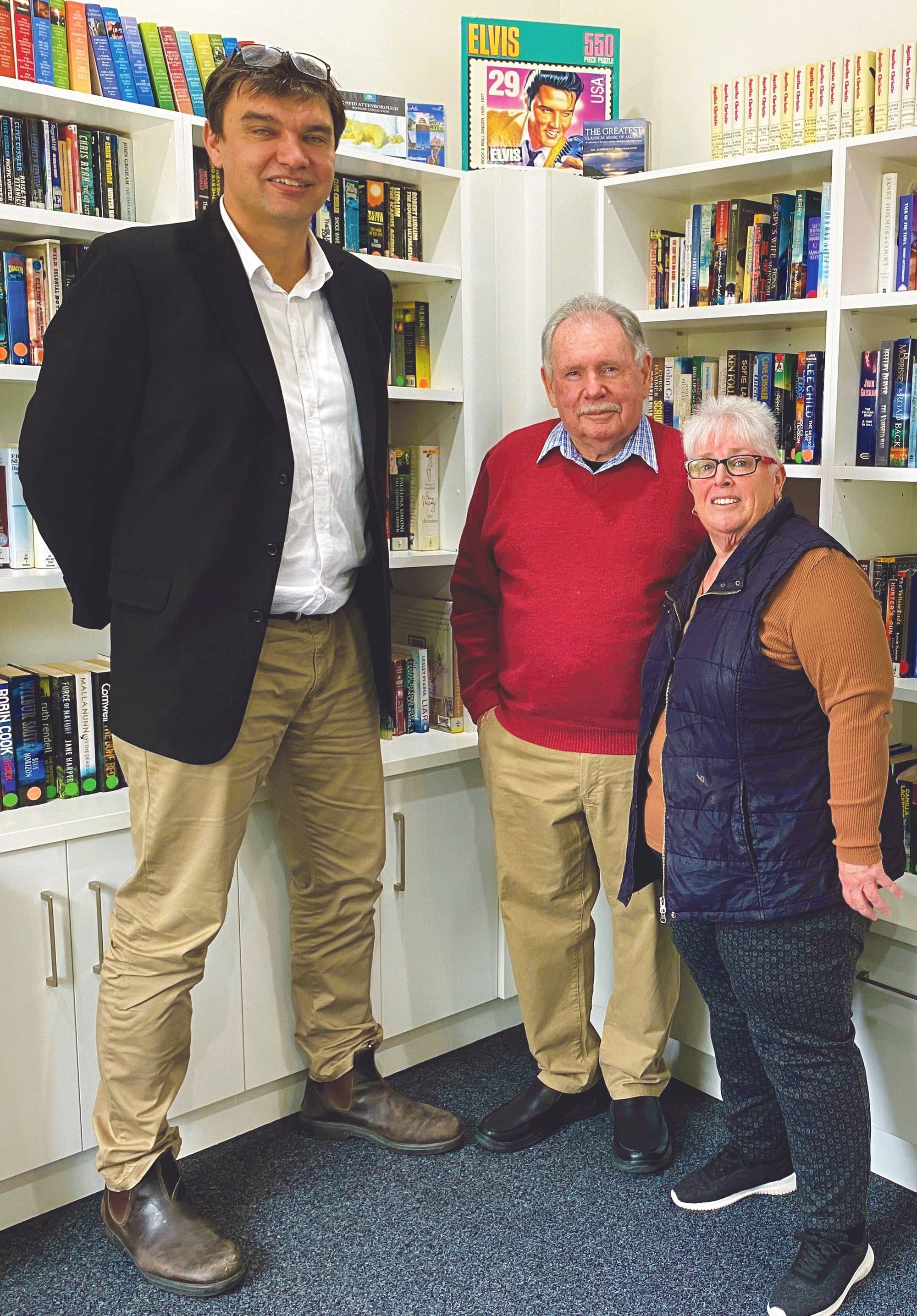 Resident’s book exchange facility
