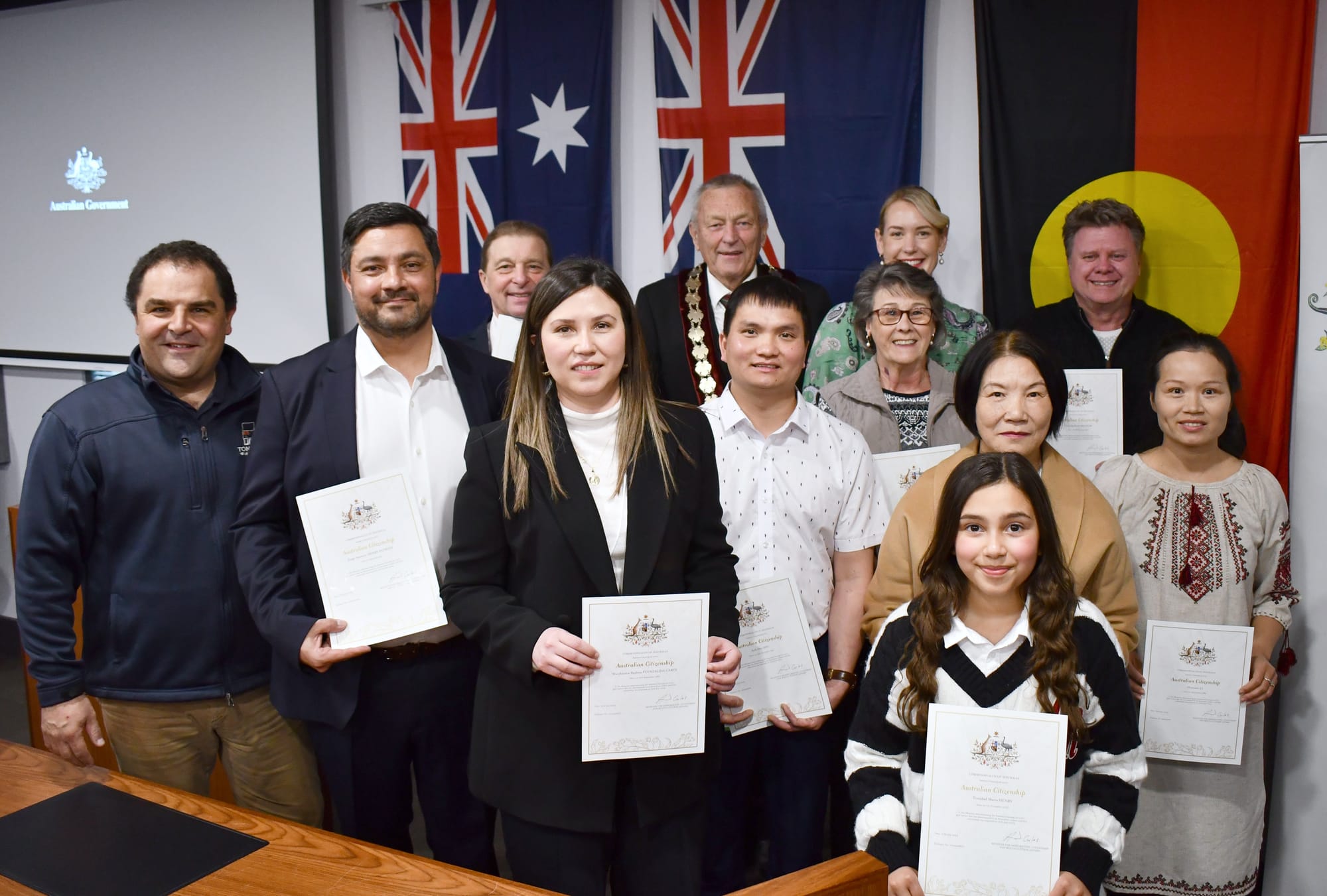Nine Barossans become Australian citizens
