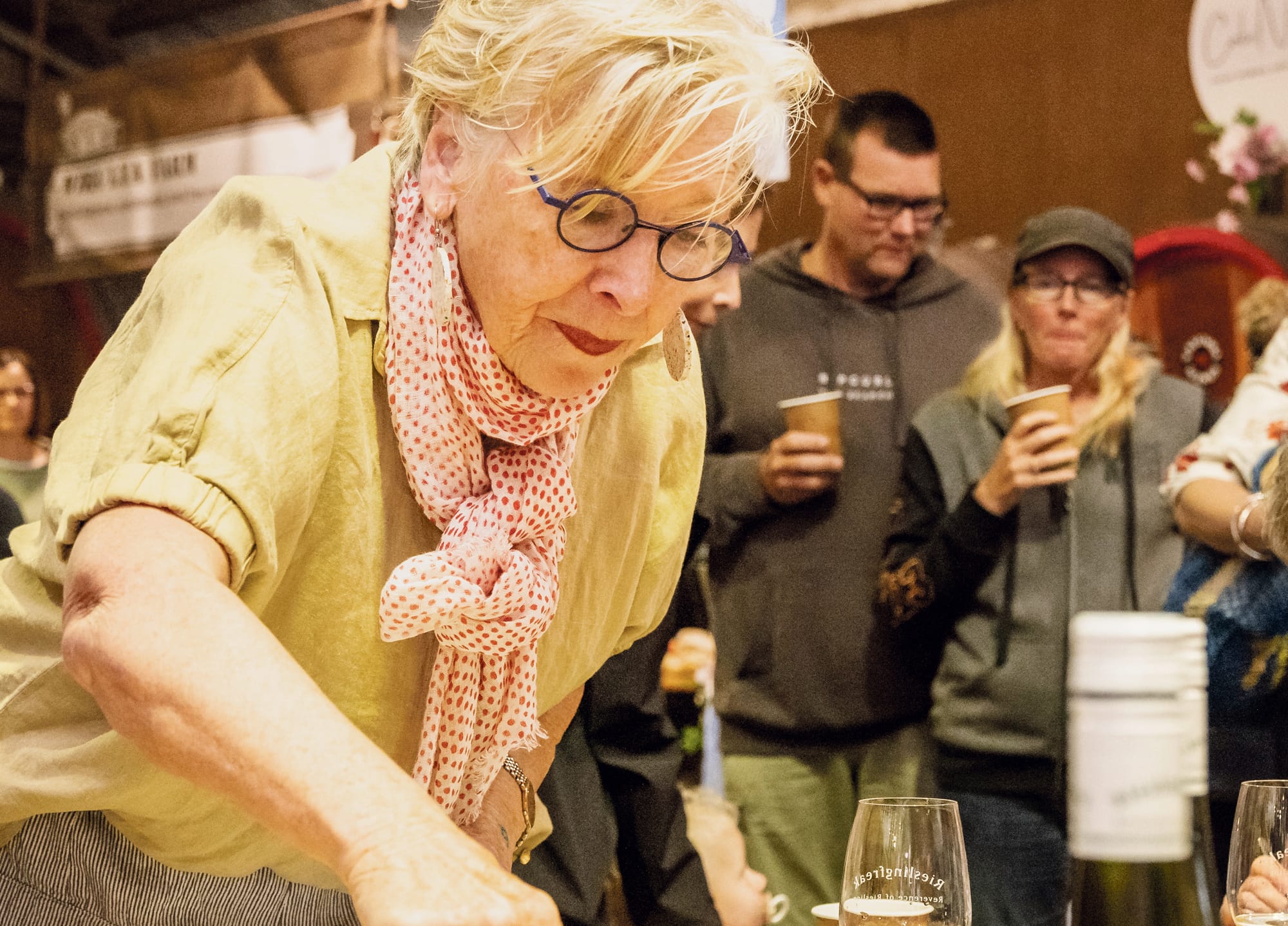 Maggie Beer judges “Butcher, Baker, Winemaker challenge”