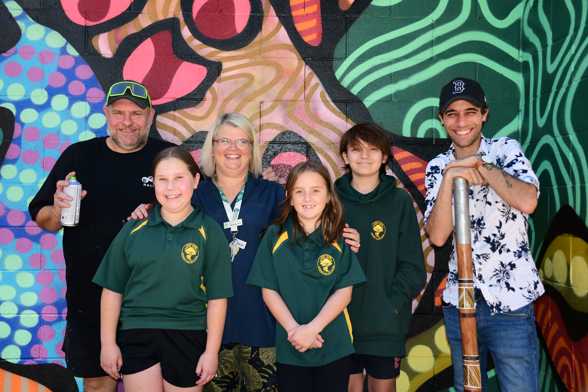 Mural magic at Light Pass Primary School