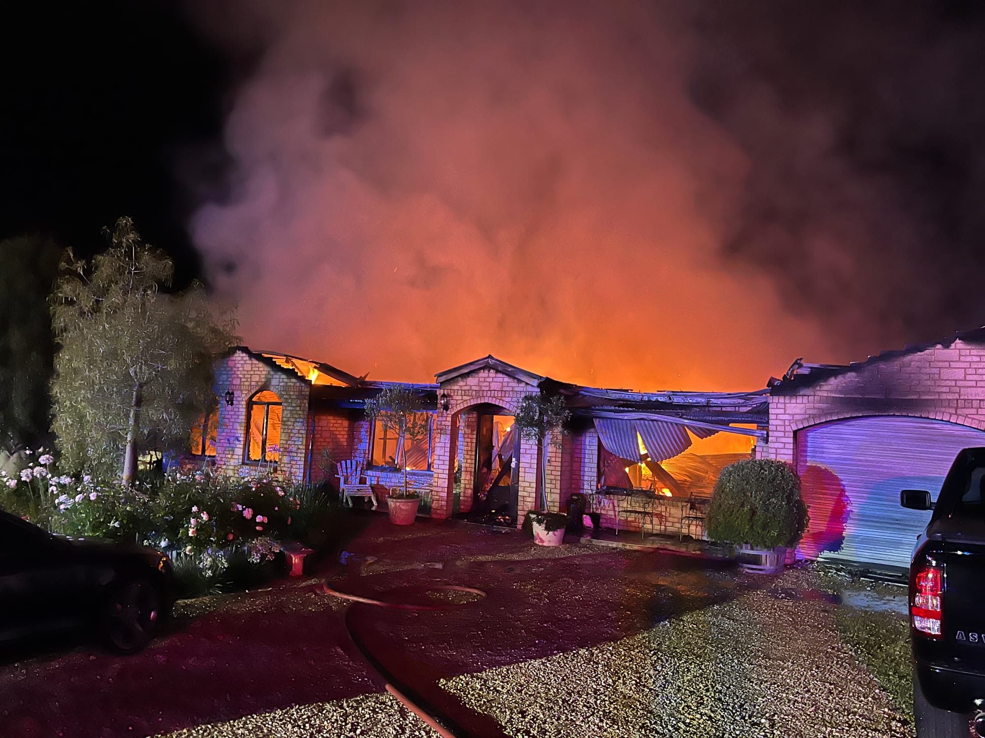 Family and pet turtle safe after Williamstown blaze