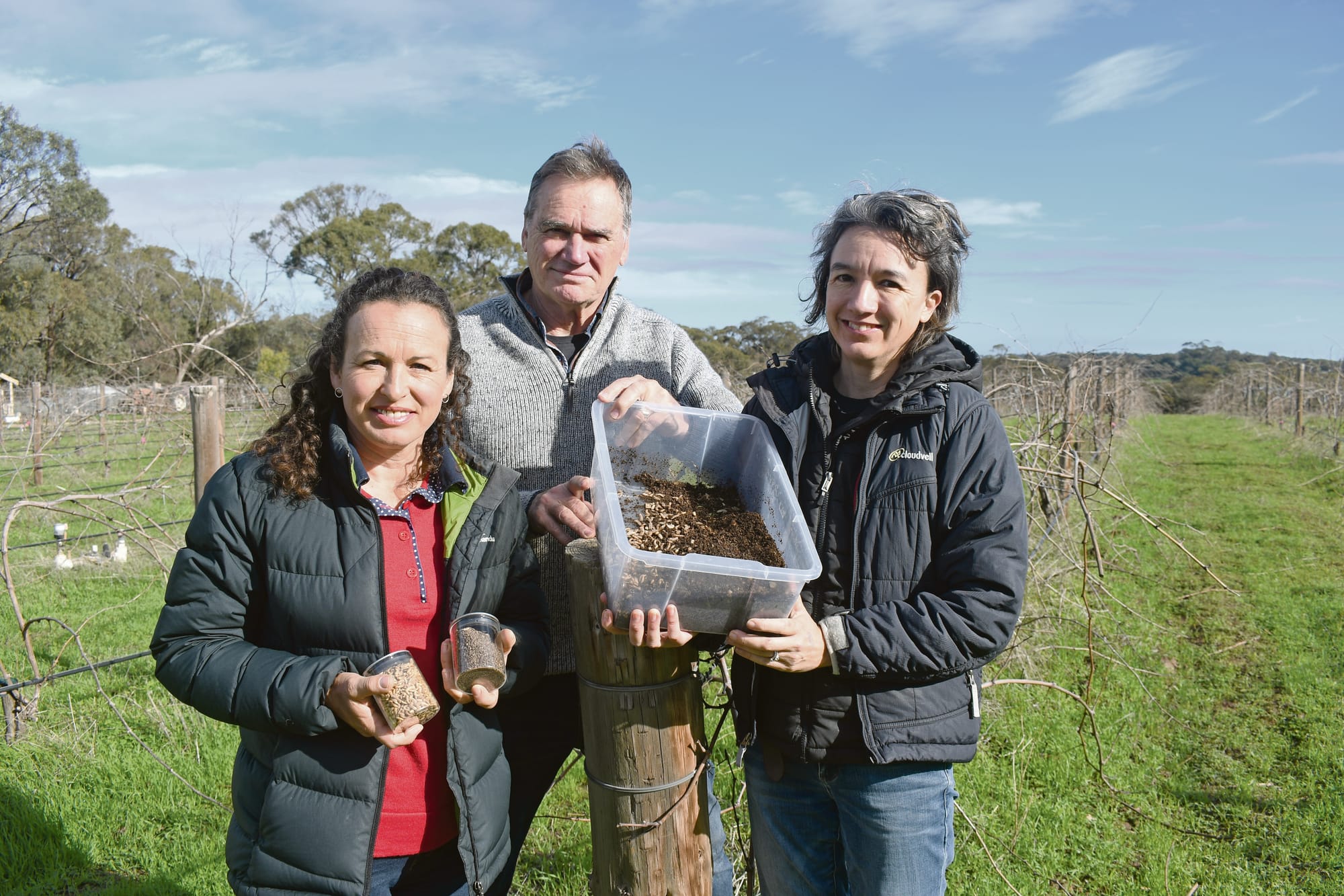 Grant creates a buzz over fly frass