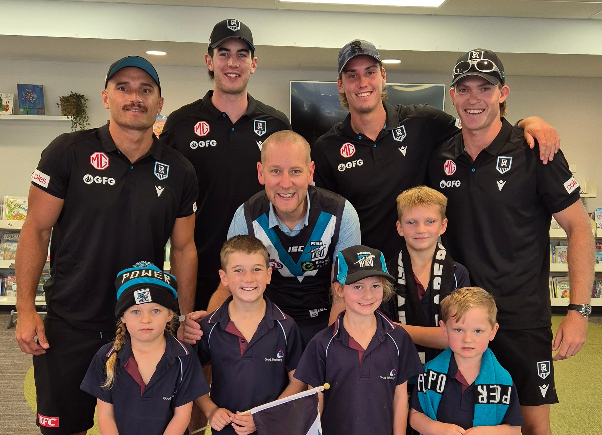 Port players visit Barossa schools