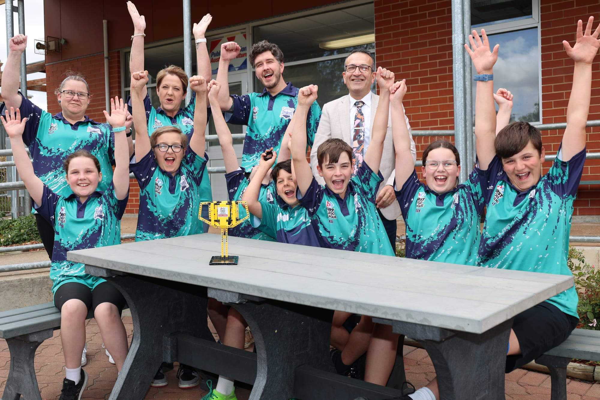 There they Lego to Nationals, but a little help is needed