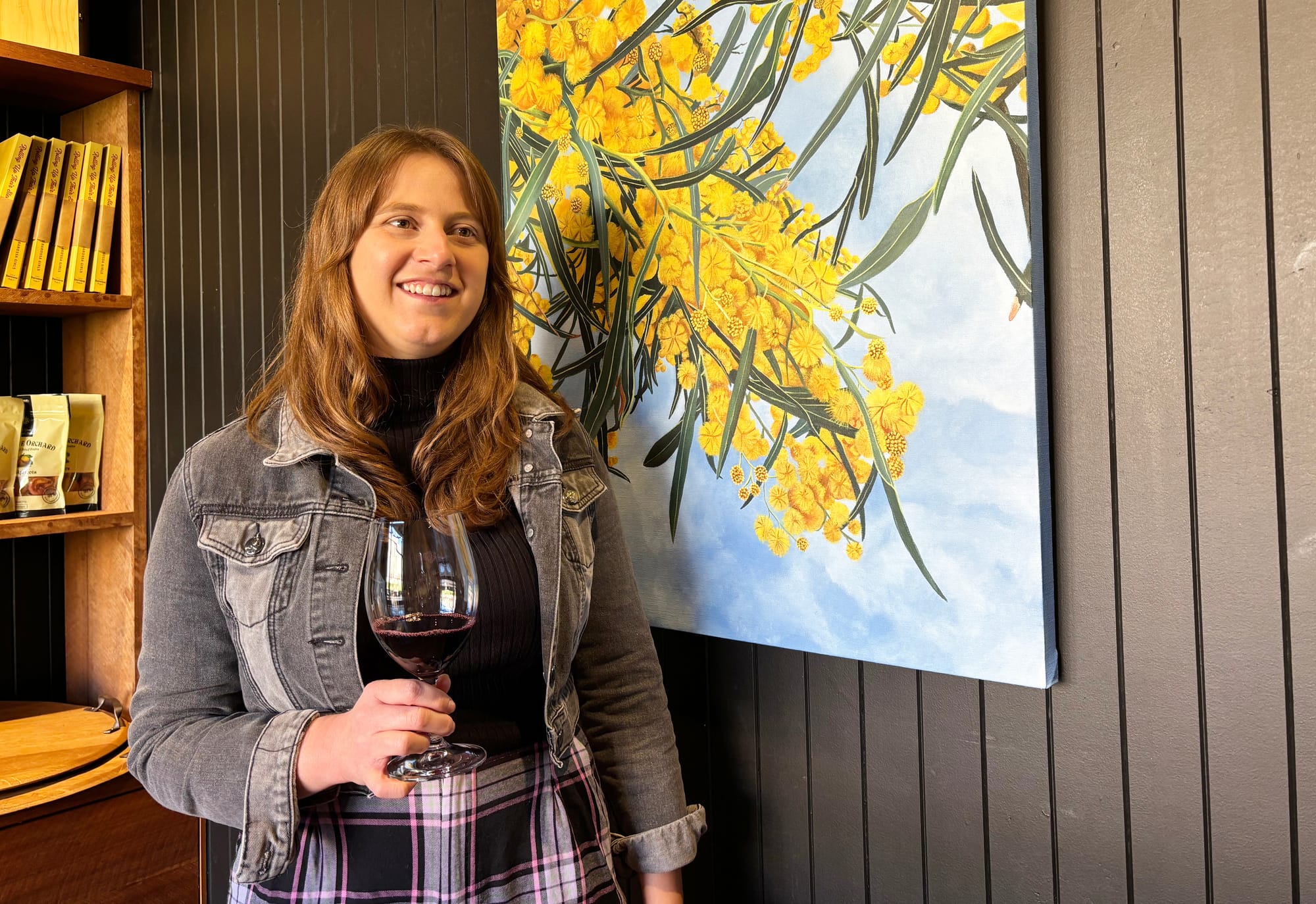 Lisa's work is 'In Bloom' at Yalumba