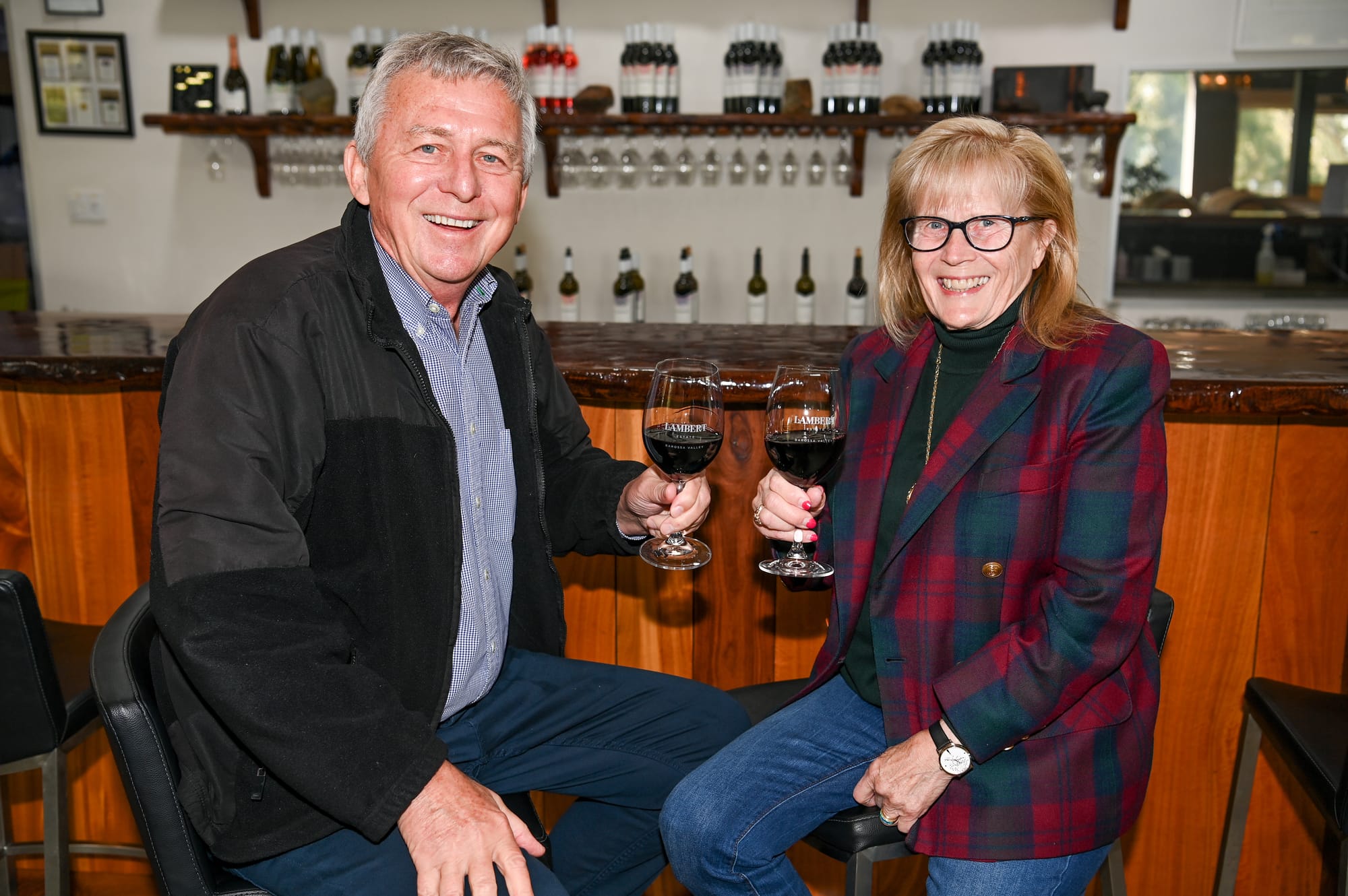 Jim and Pam support a new Barossa Hospital