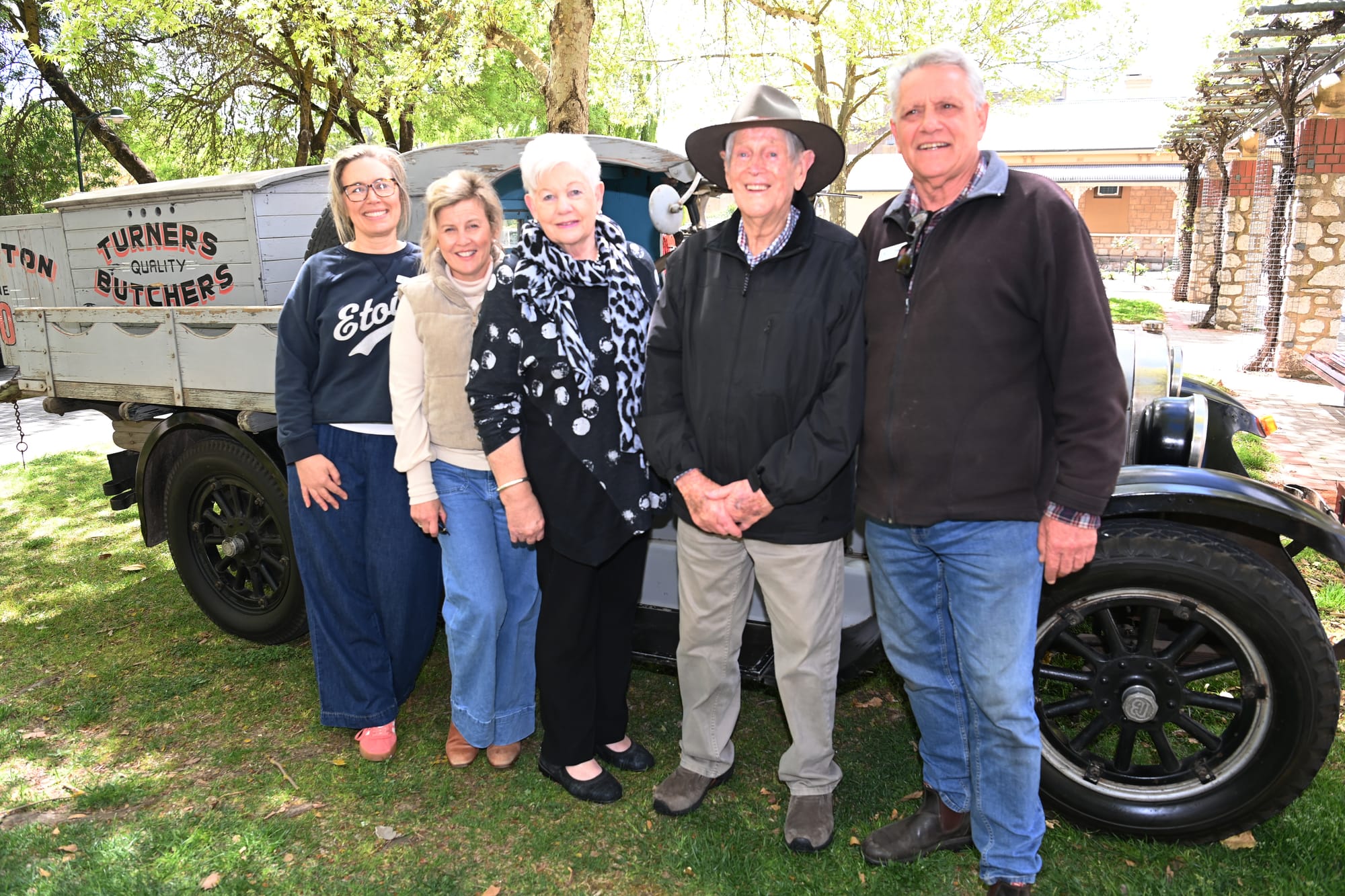 Celebration for Turner's Butcher's Van
