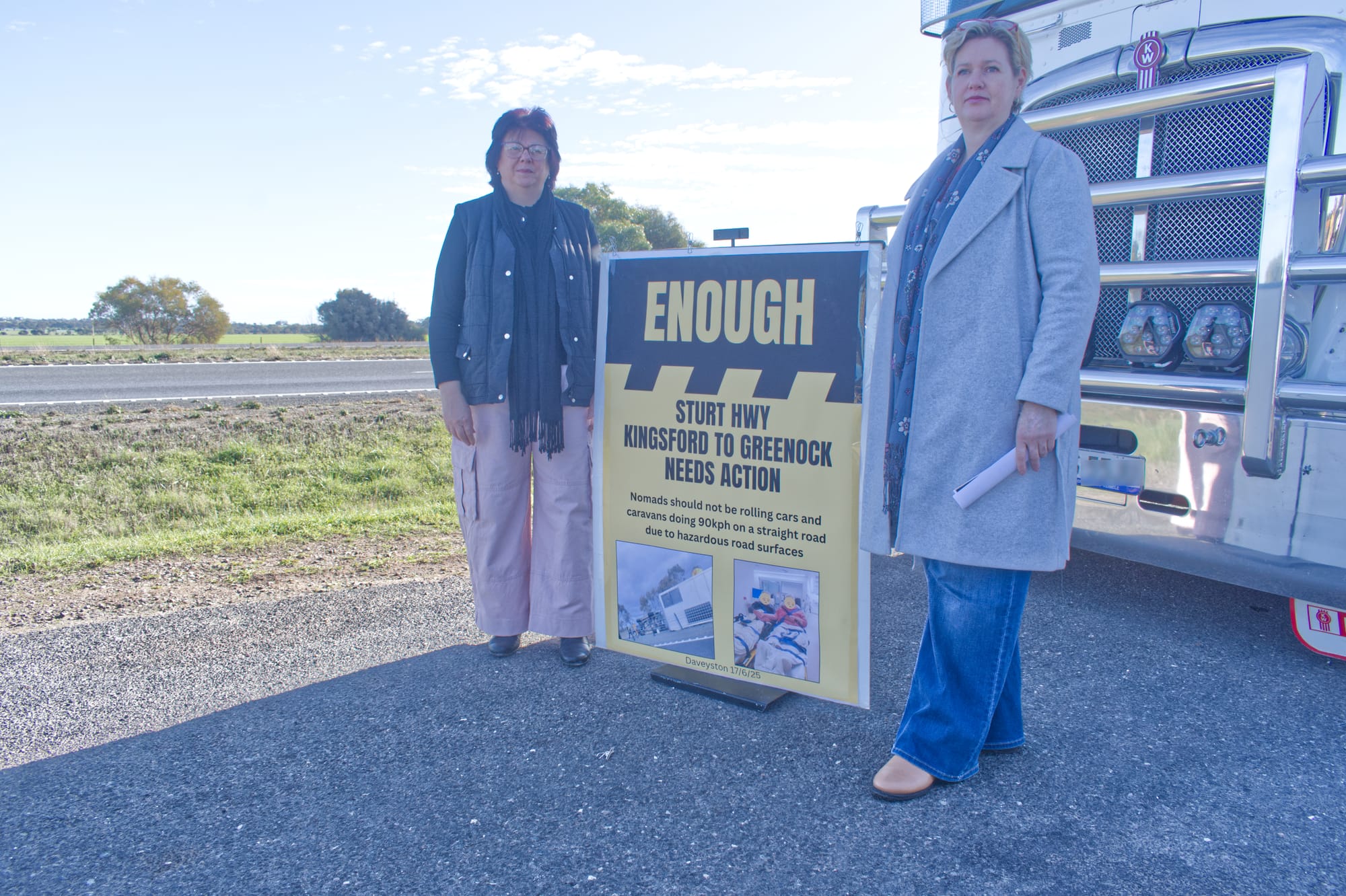Push for repairs on Sturt Highway