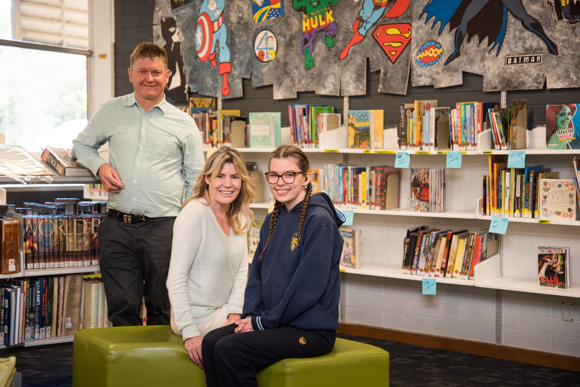 Zara and John are ready for Kicking Goals