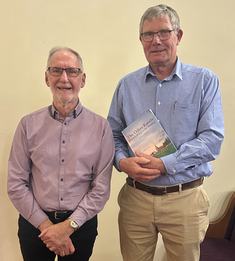 Book Launch brings the Kavel and Angas families together again