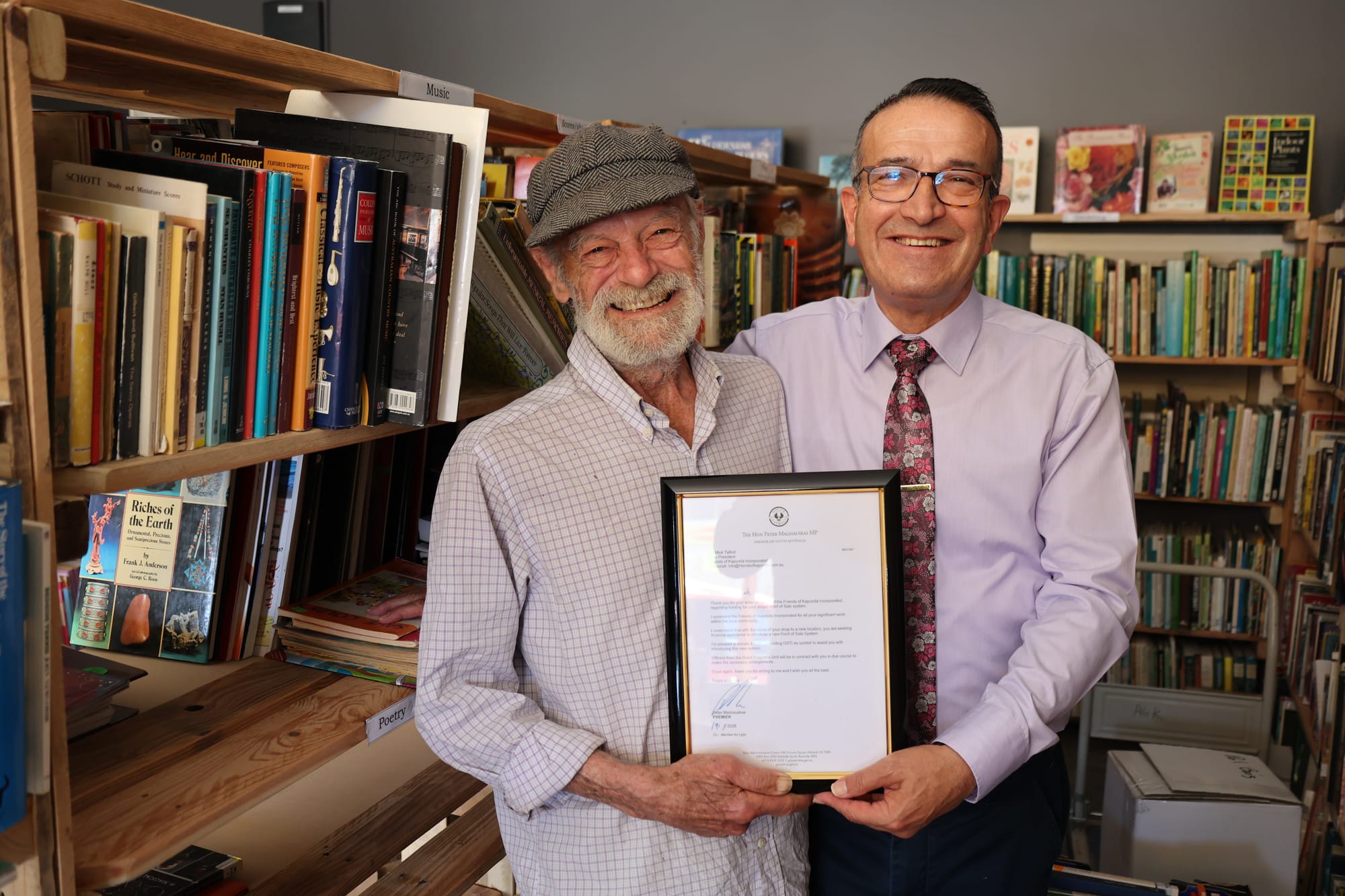 A grant and new digs for Friends